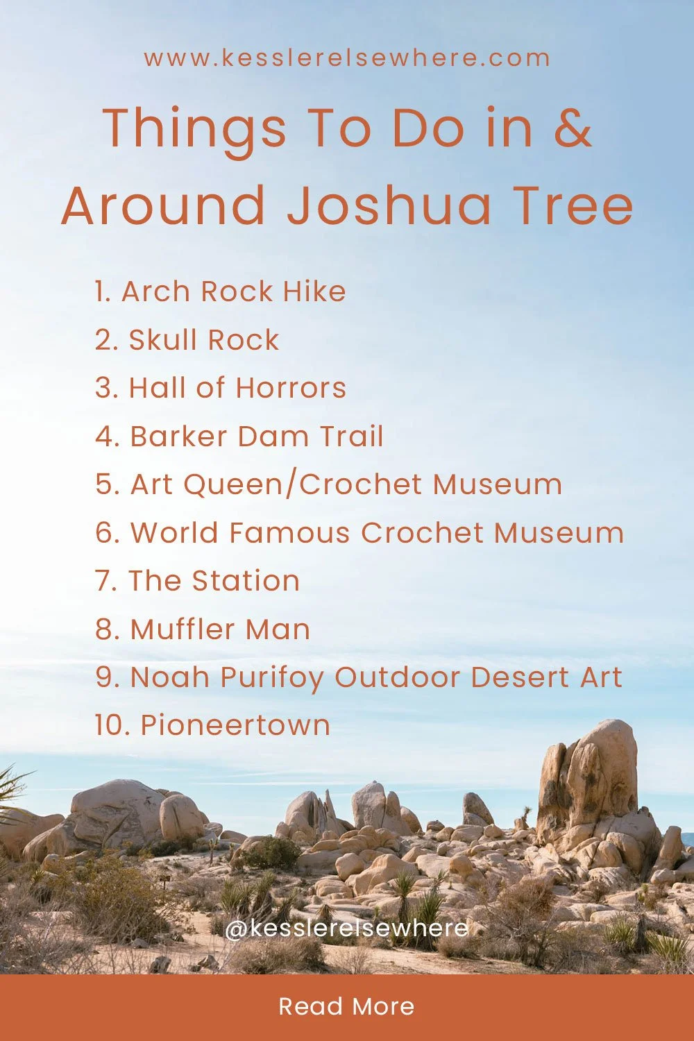 Palm Springs to Joshua Tree Day Trip Itinerary