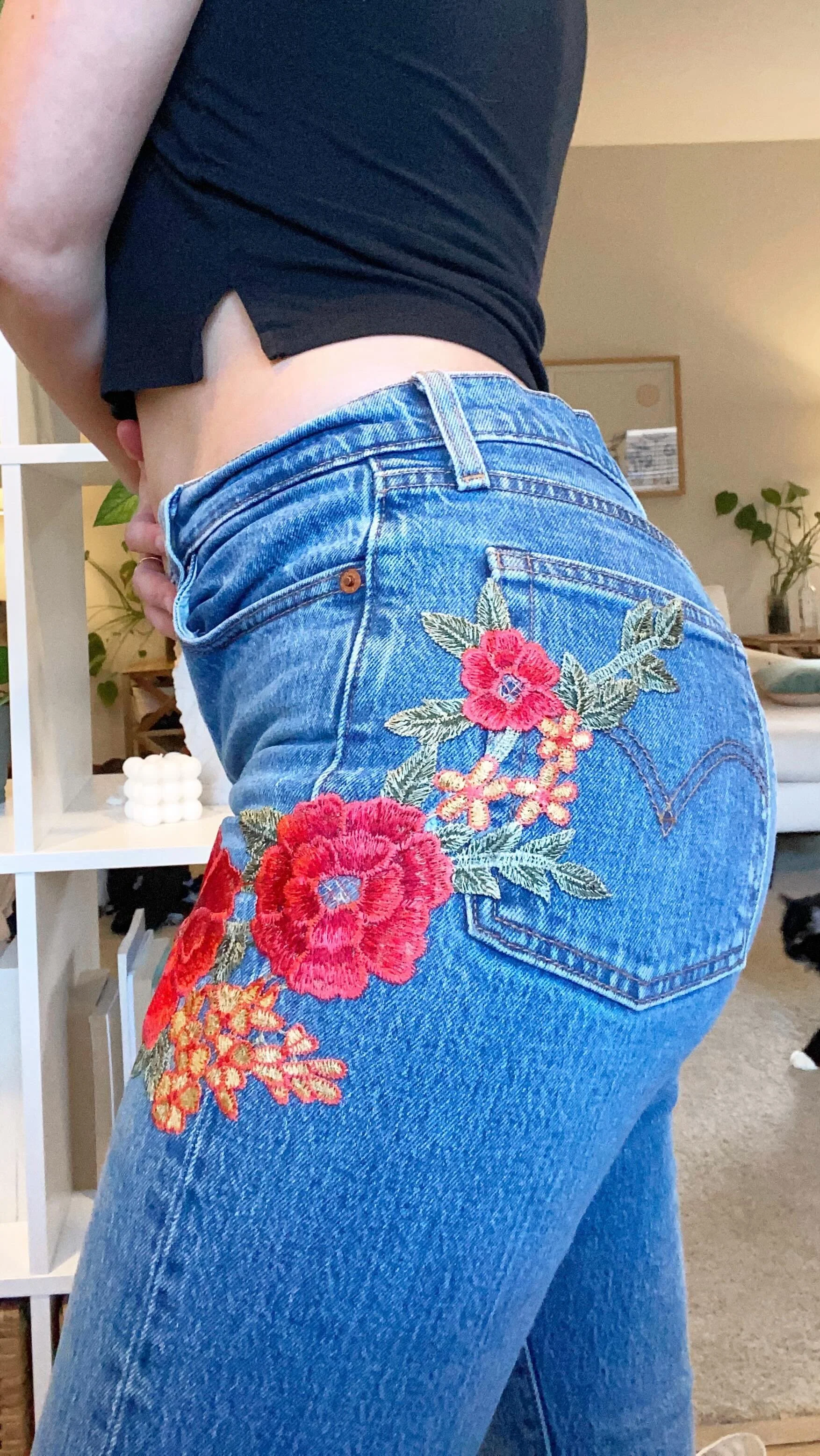 How To Paint on Jeans (5 Steps With Photos) — Kessler Elsewhere