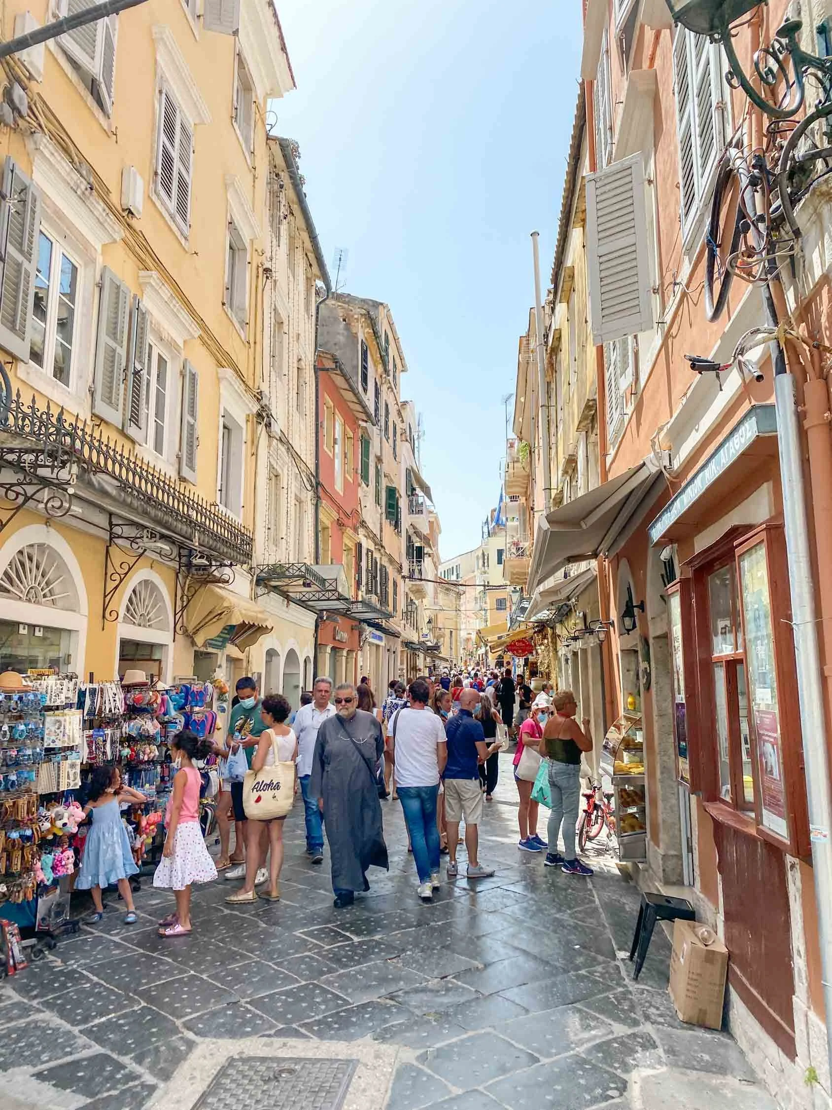 One Day in Corfu, Greece – Old Town Corfu