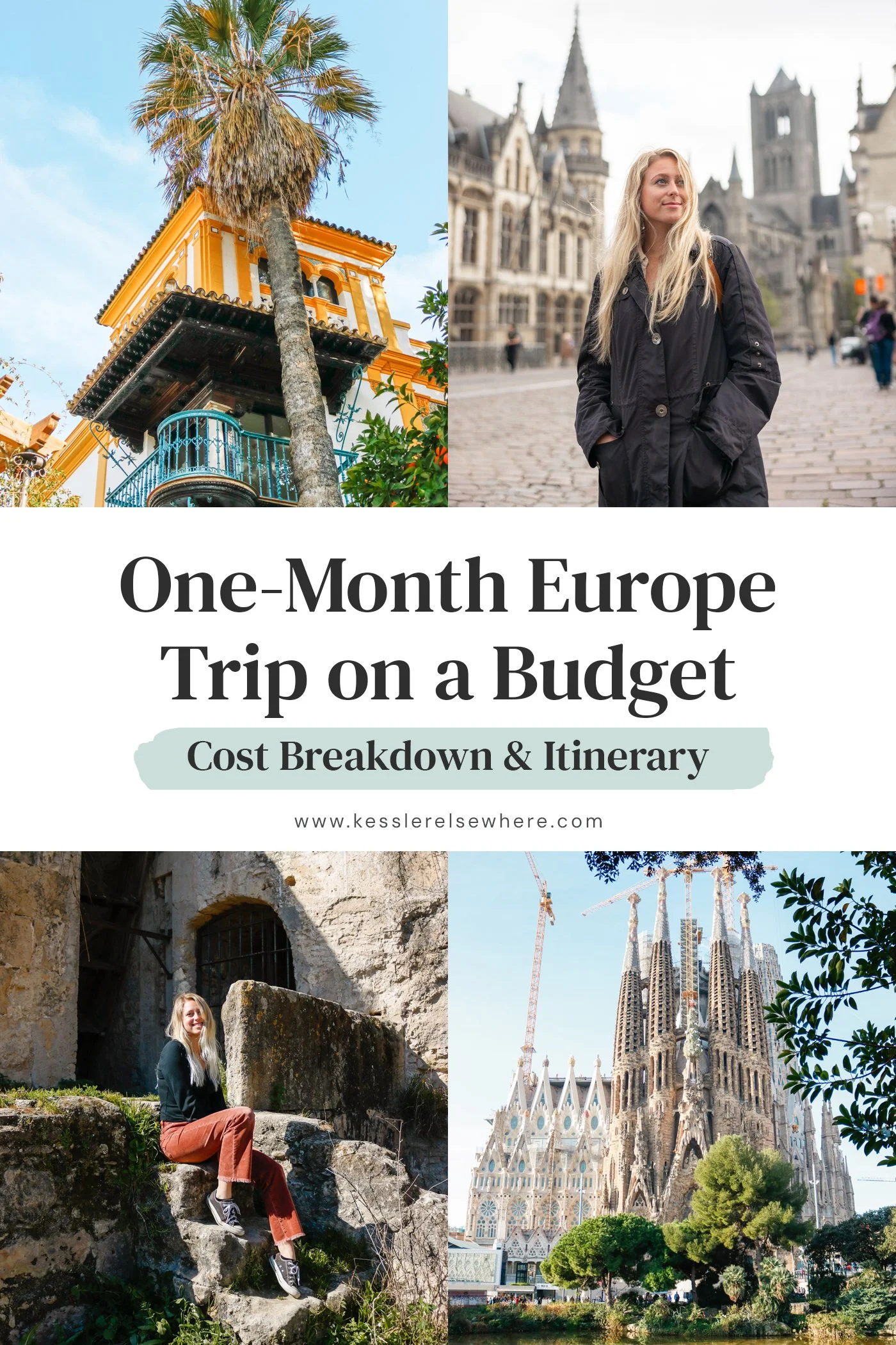 One-Month Europe Trip on a Budget: Cost Breakdown and Itinerary