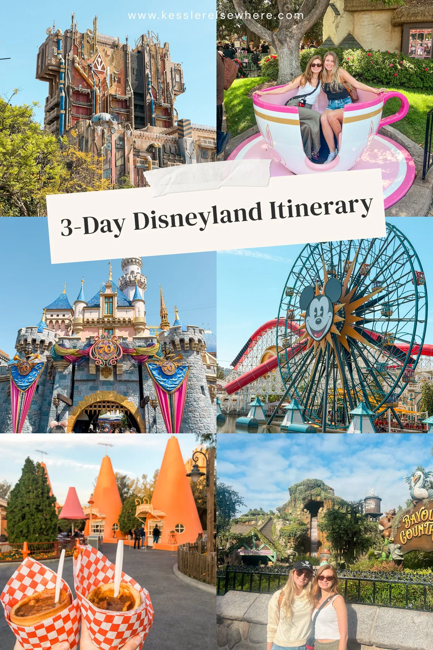 3-Day Disneyland Itinerary (With &amp; Without Park Hopper)