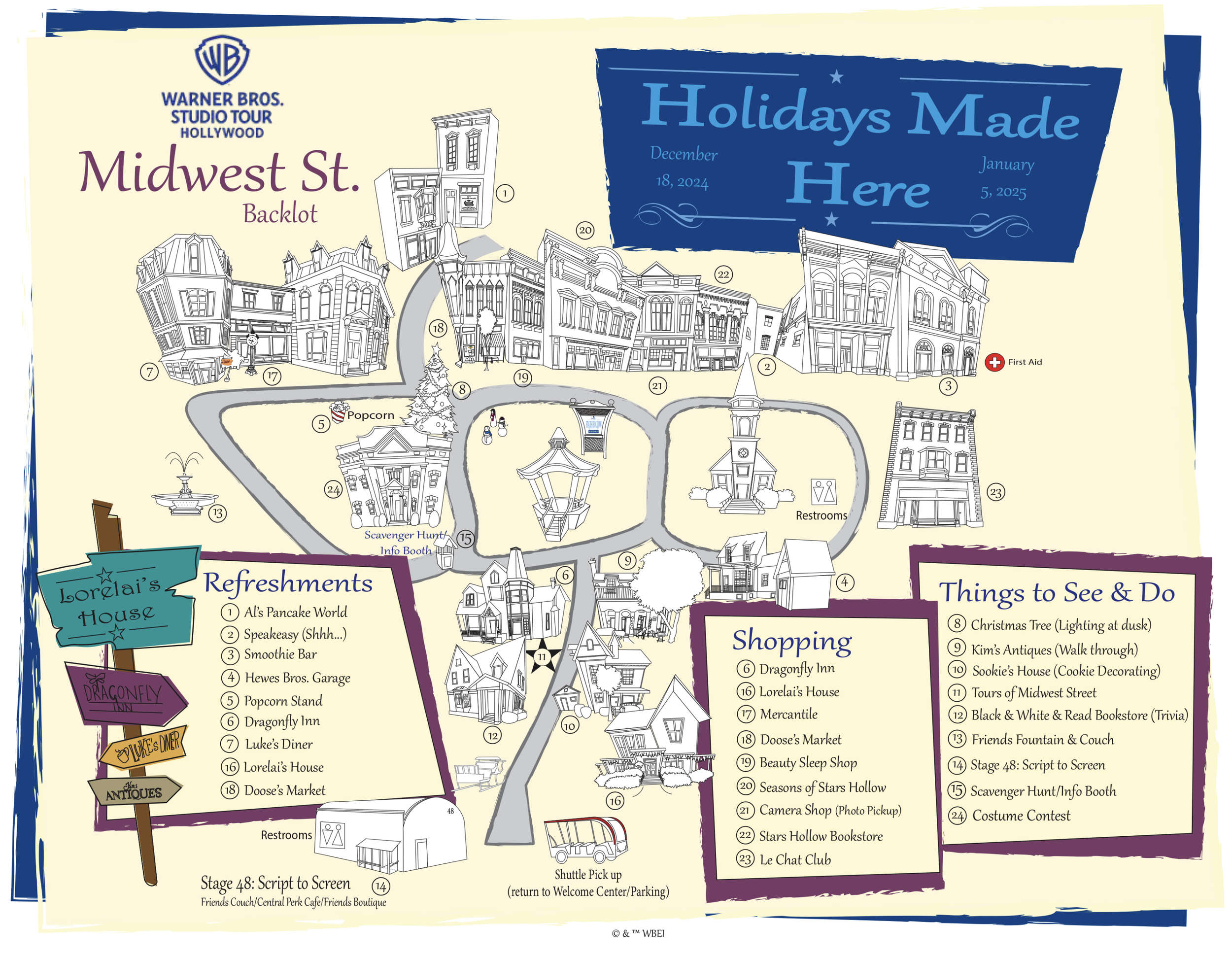 Warner Bros. Hollywood Holidays Made Here