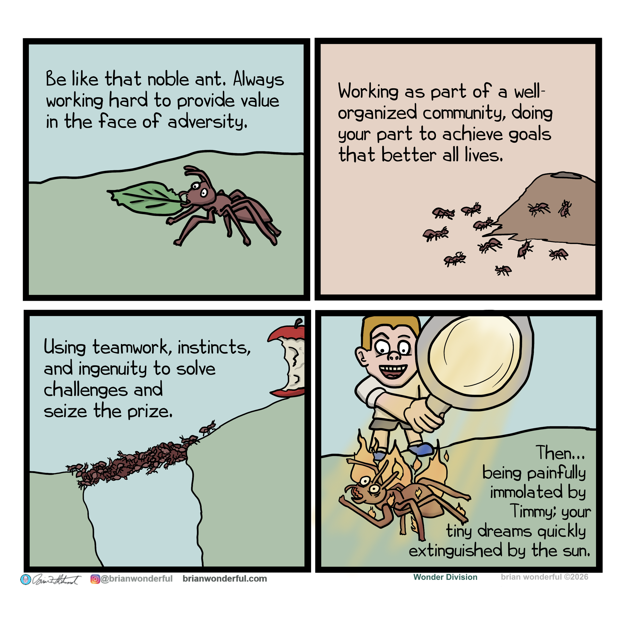 The Noble Ant