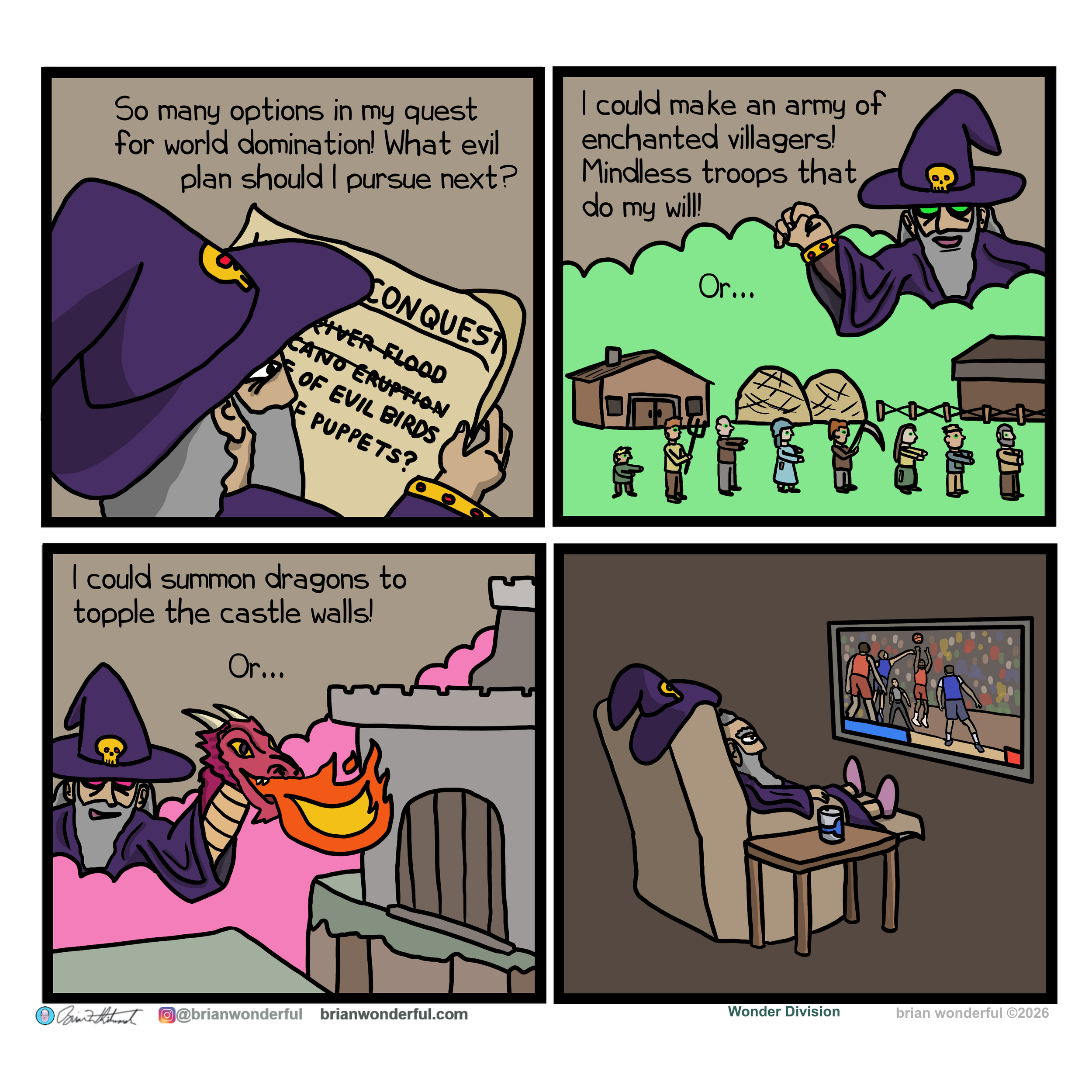 Nefarious Plans