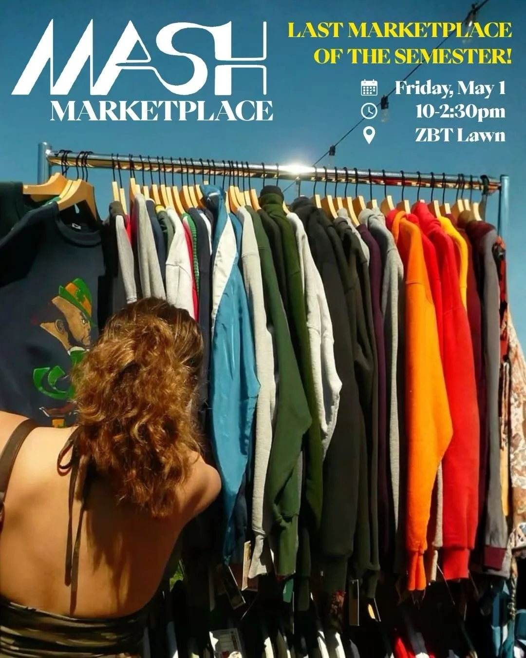 Stock up on summer essentials at MASH Marketplace this Friday 🛒☀️
