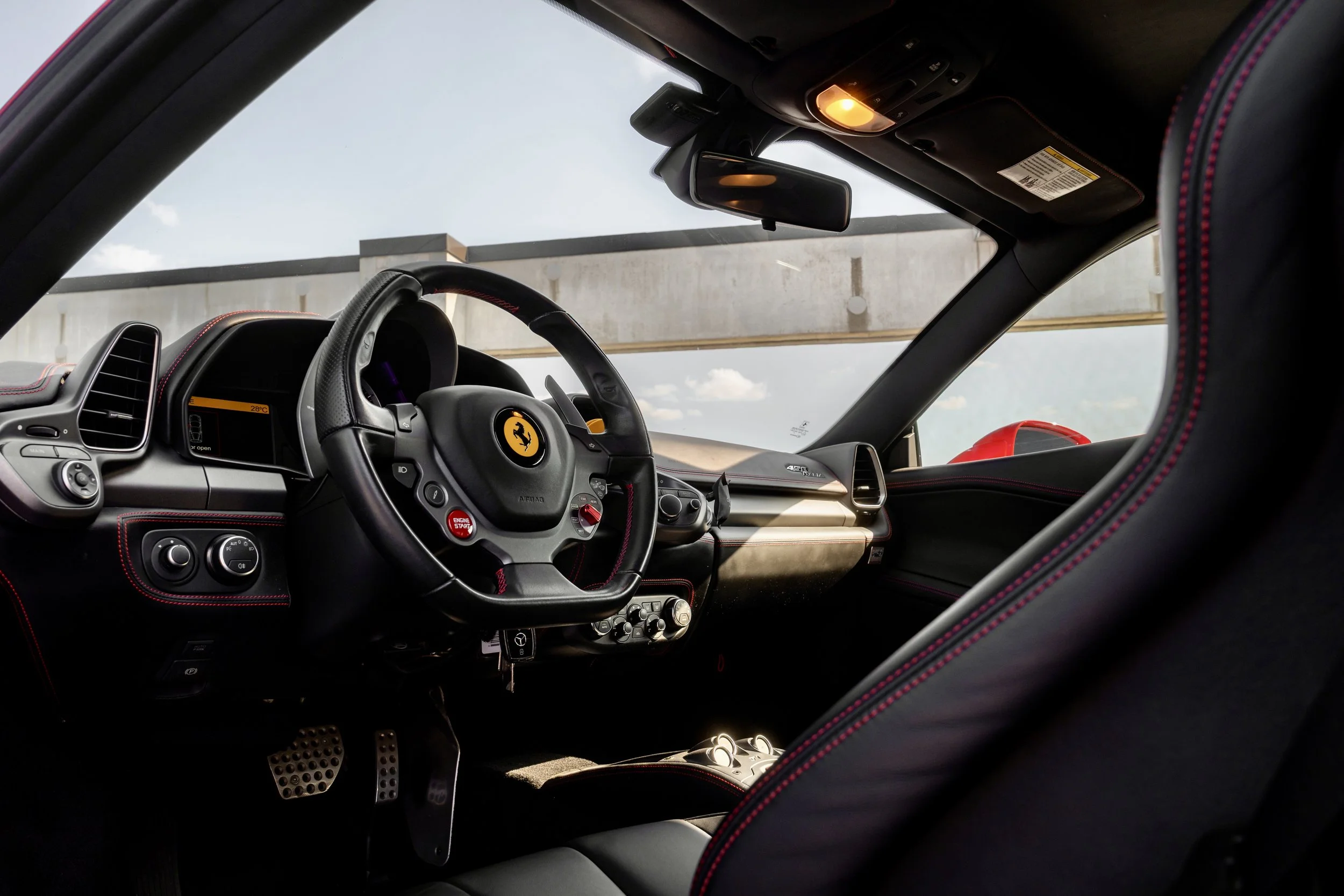 Ferrari 458 Interior