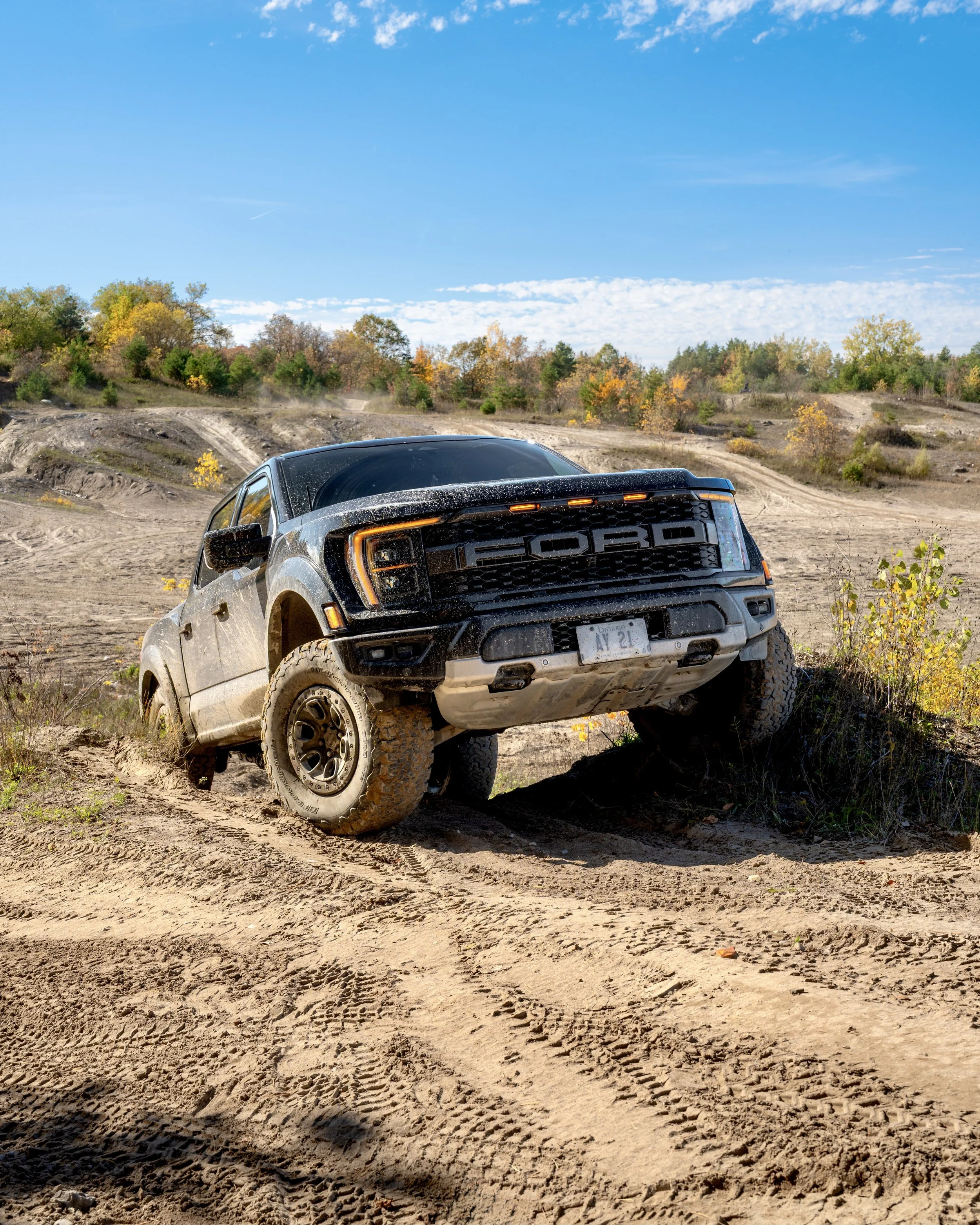 Ford F-150 Raptor Off-road Photography