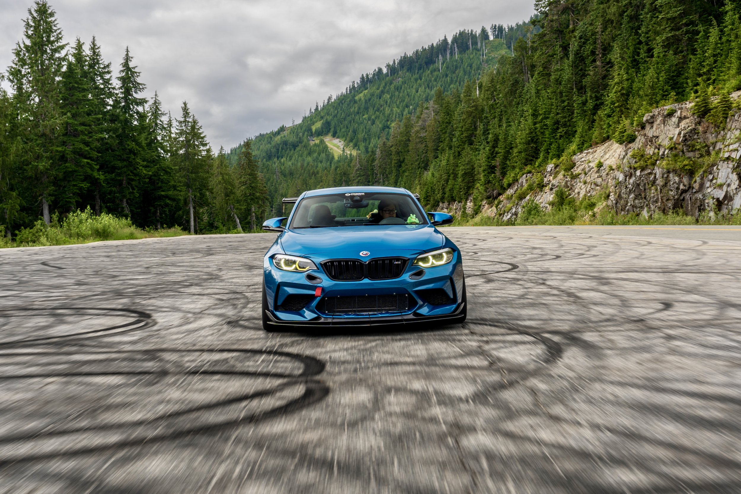 BMW M2 Racing in the Mountains