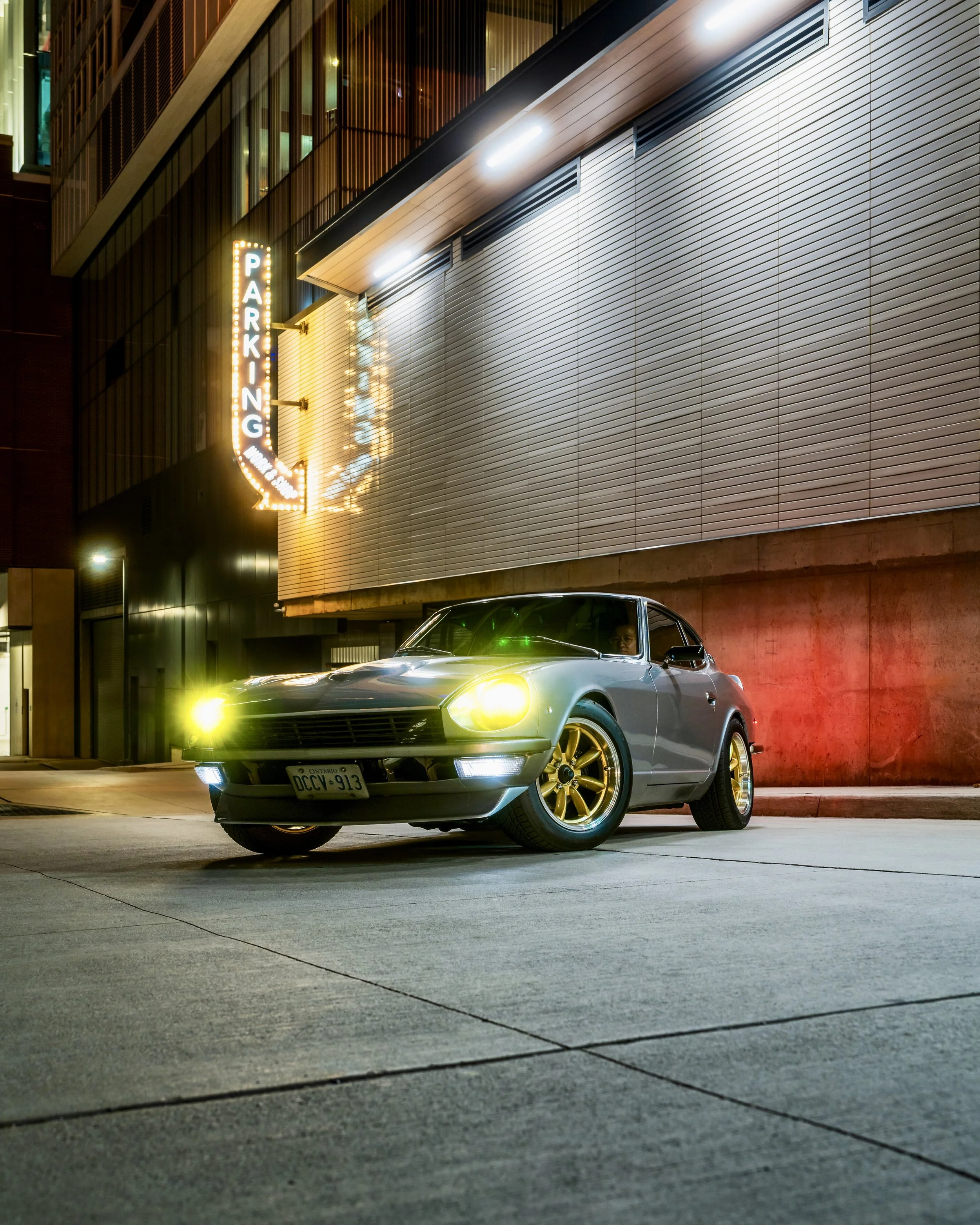 Datsun 280Z Photography and Light Painting