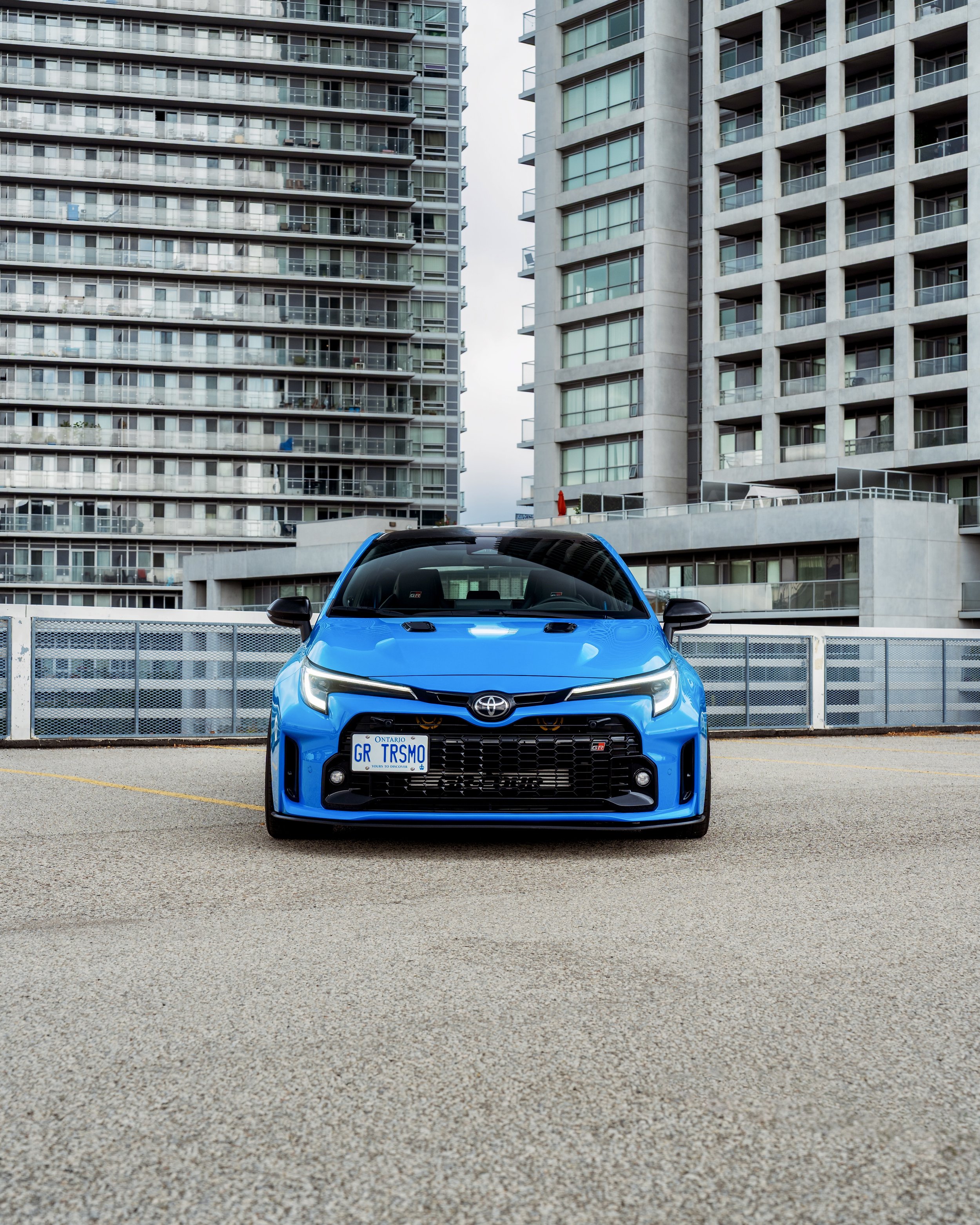 Front pictures of GR Corolla