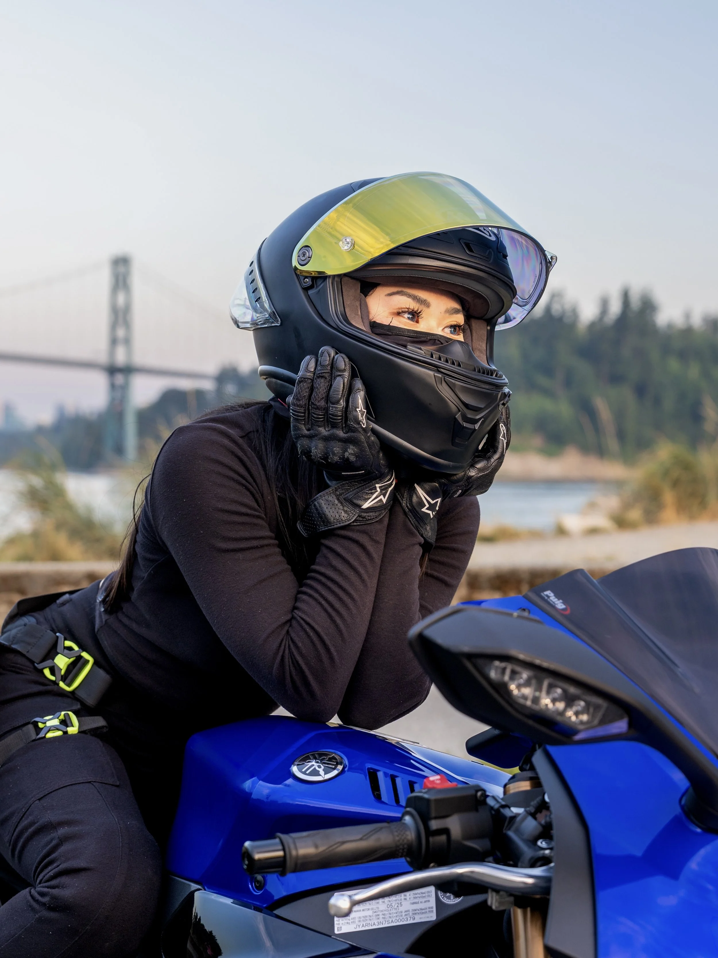 Yamaha R9 Motorcycle Rider