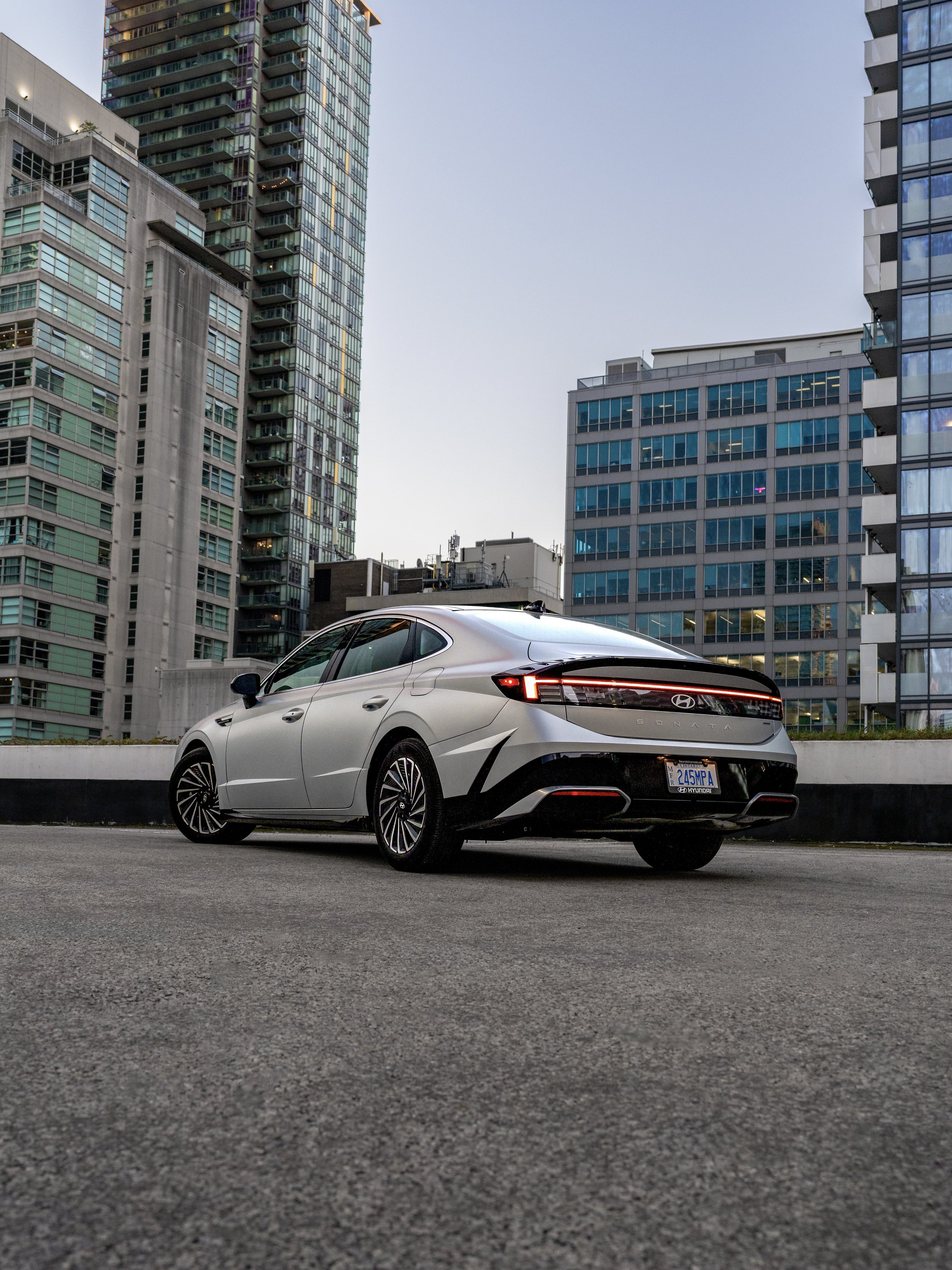 Photographing the 2027 Hyundai Sonata in Toronto
