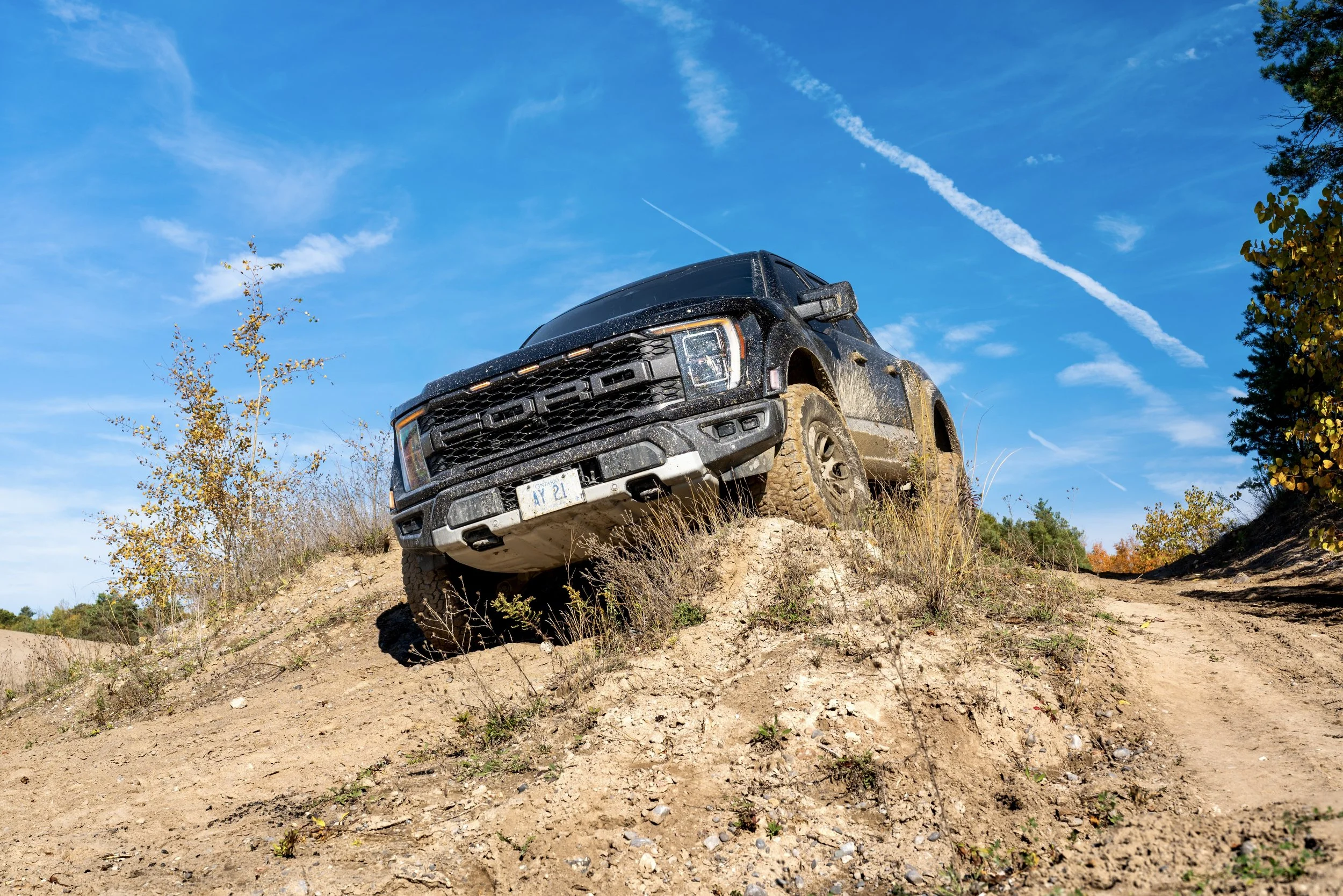Rock crawling with Ford F-150 Raptor