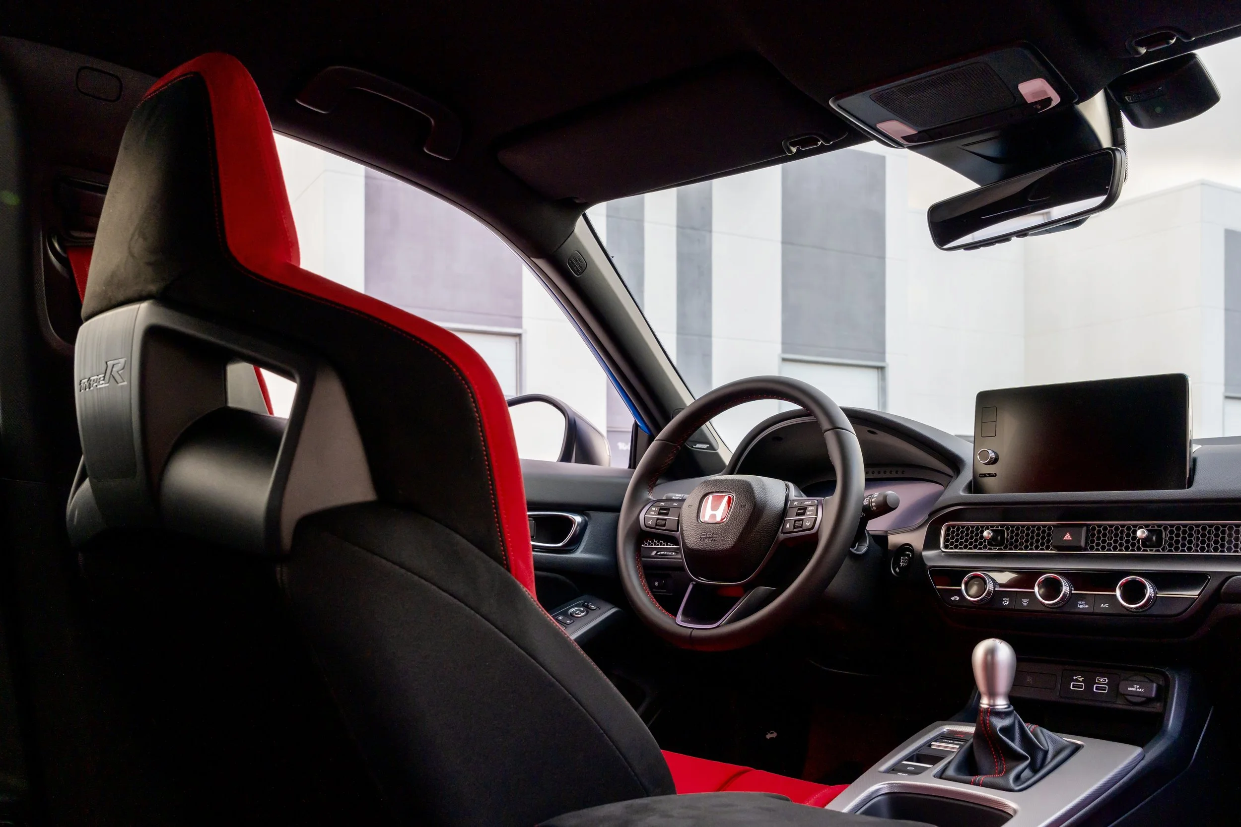 Honda Civic Type R Interior Car Photography