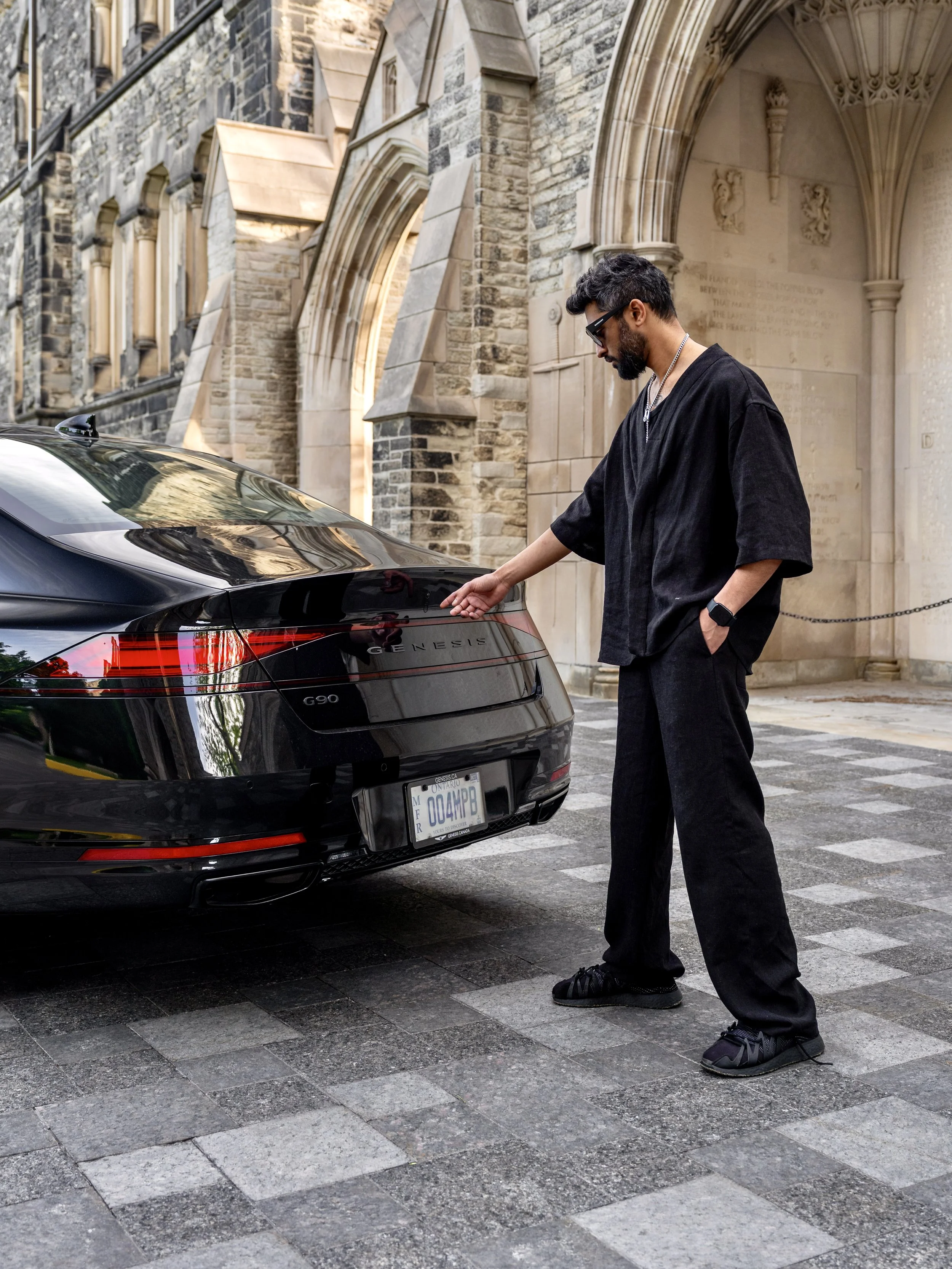 Genesis G90 Black Prestige Lifestyle Photography