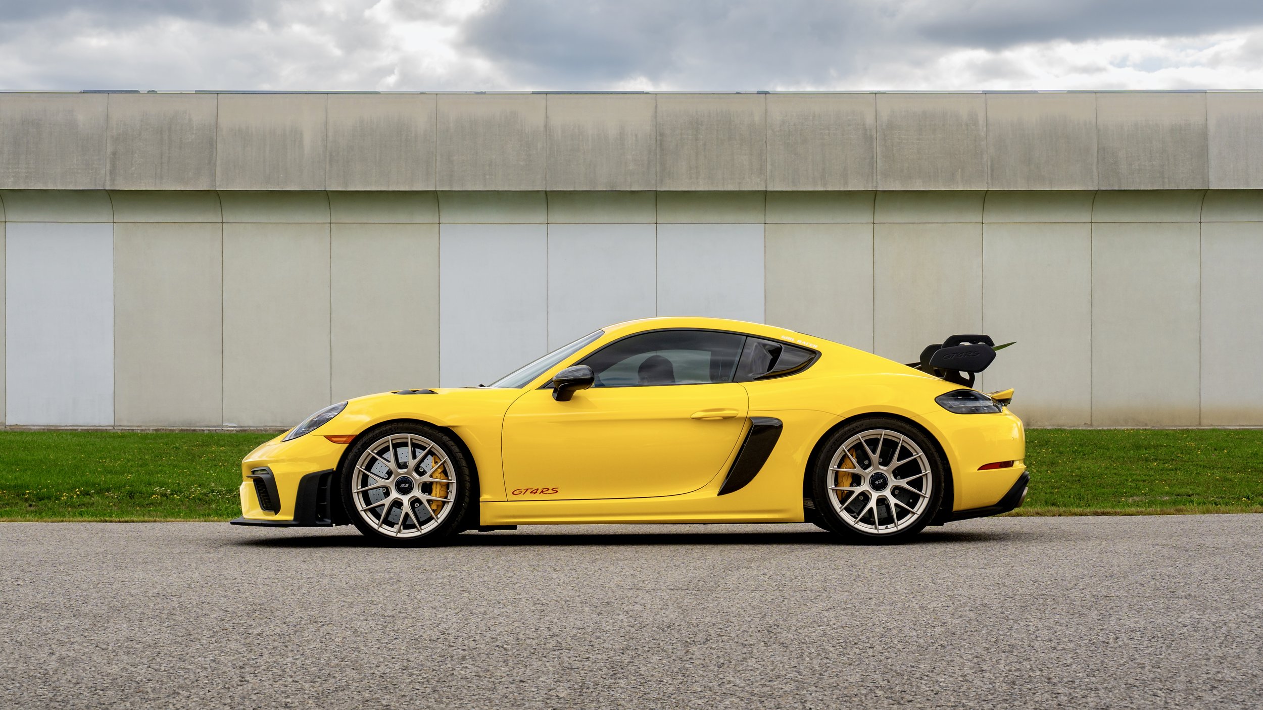 Yellow Porsche GT4RS Car Photography
