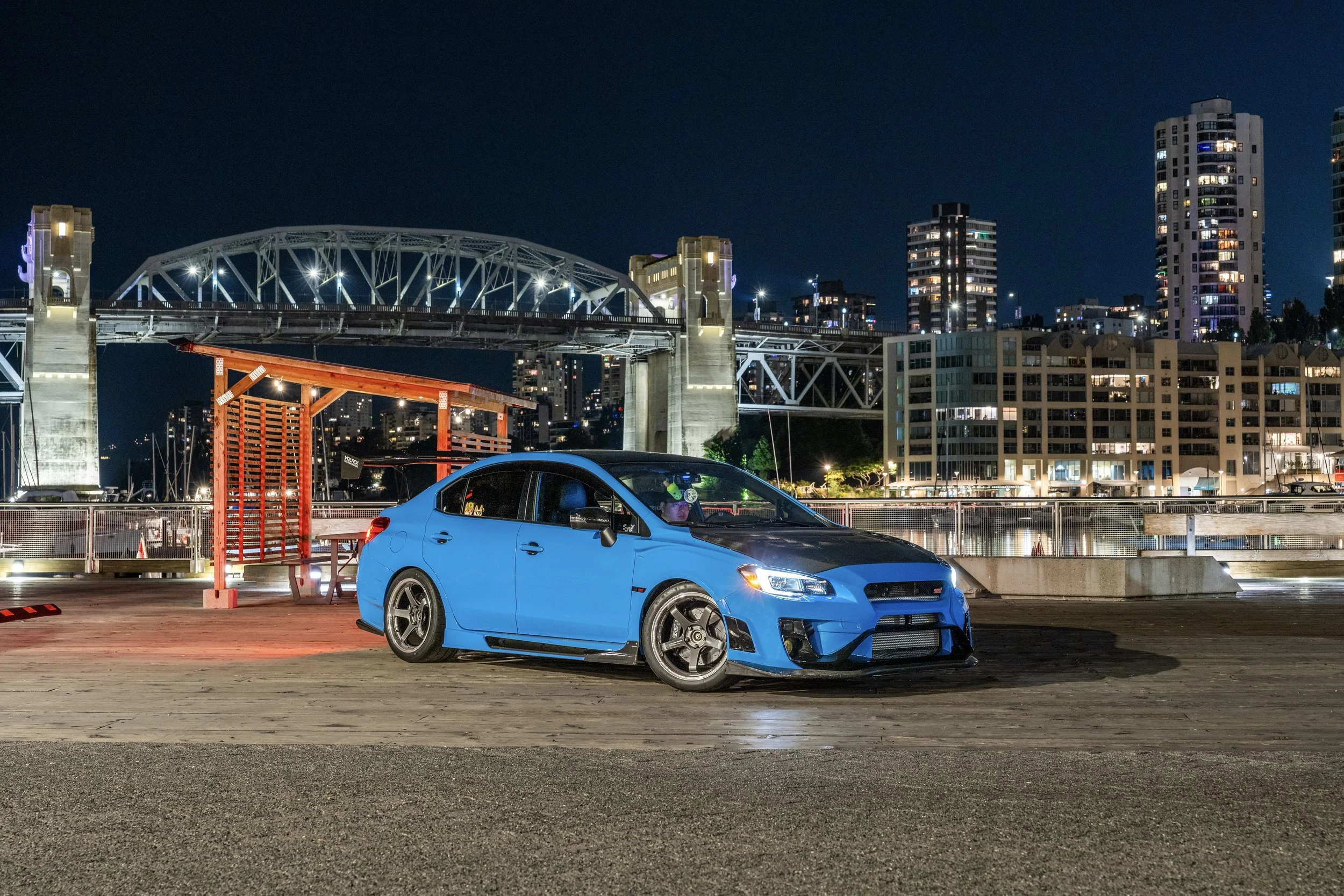 Subaru WRX STI with Varis Widebody Kit