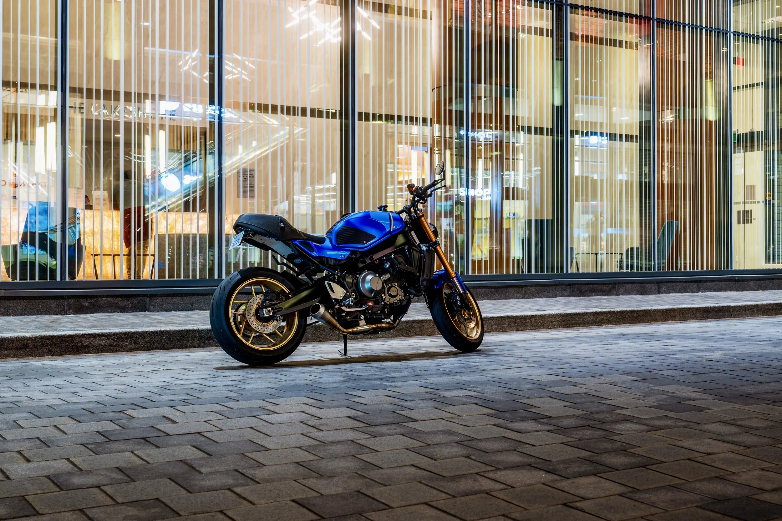 Yamaha Motorcycle Photography and Light Painting