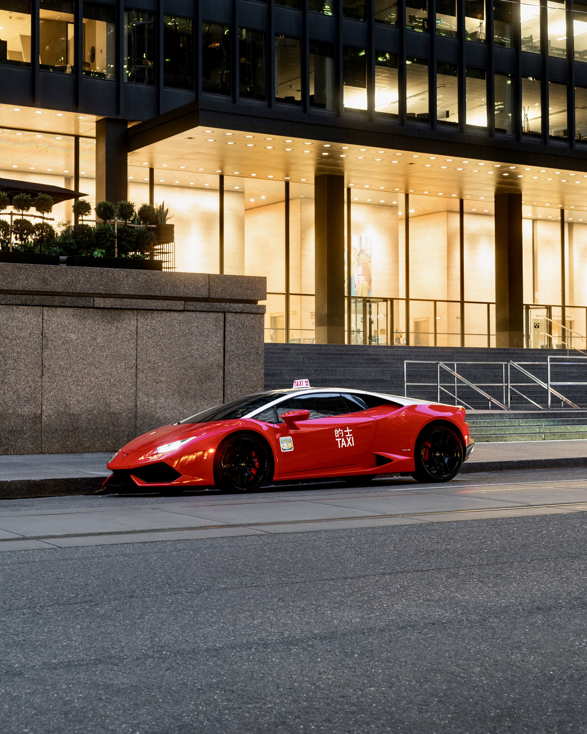 Hong Kong Taxi Lamborghini Huracan