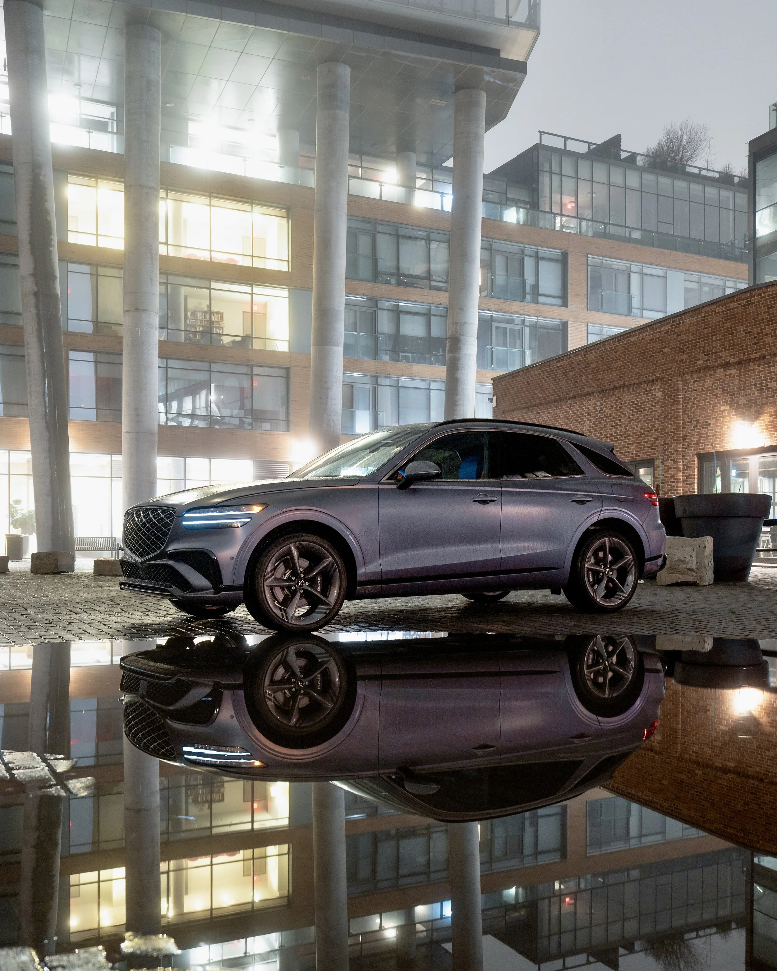 Rainy day photography with Genesis GV70
