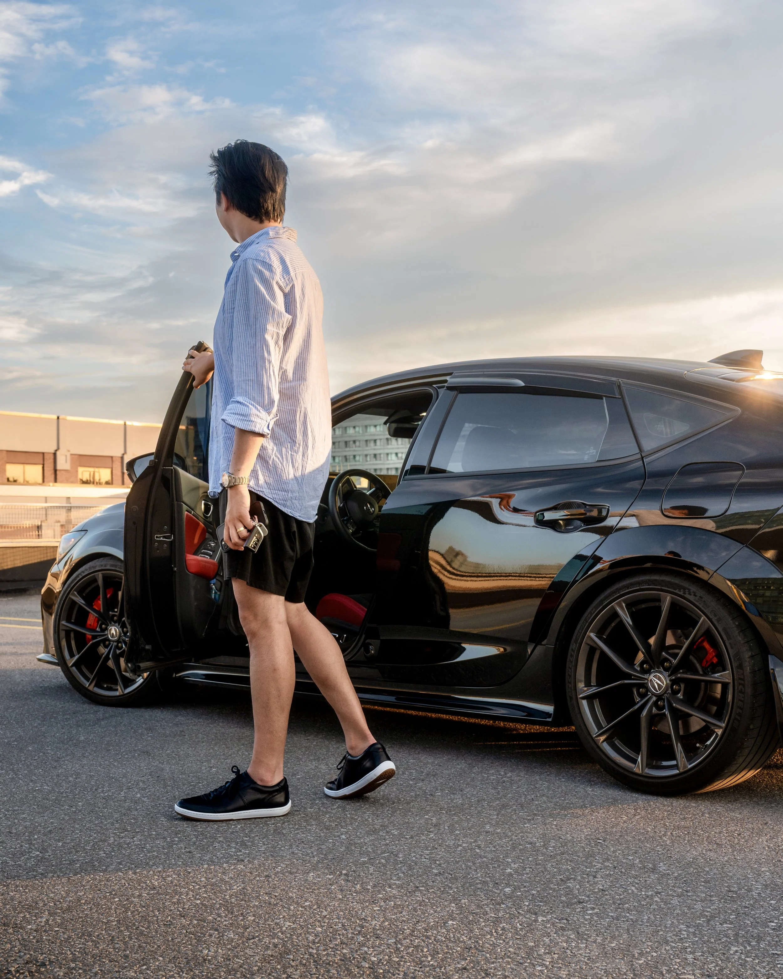 Piloti Shoes and Acura Integra Type-S