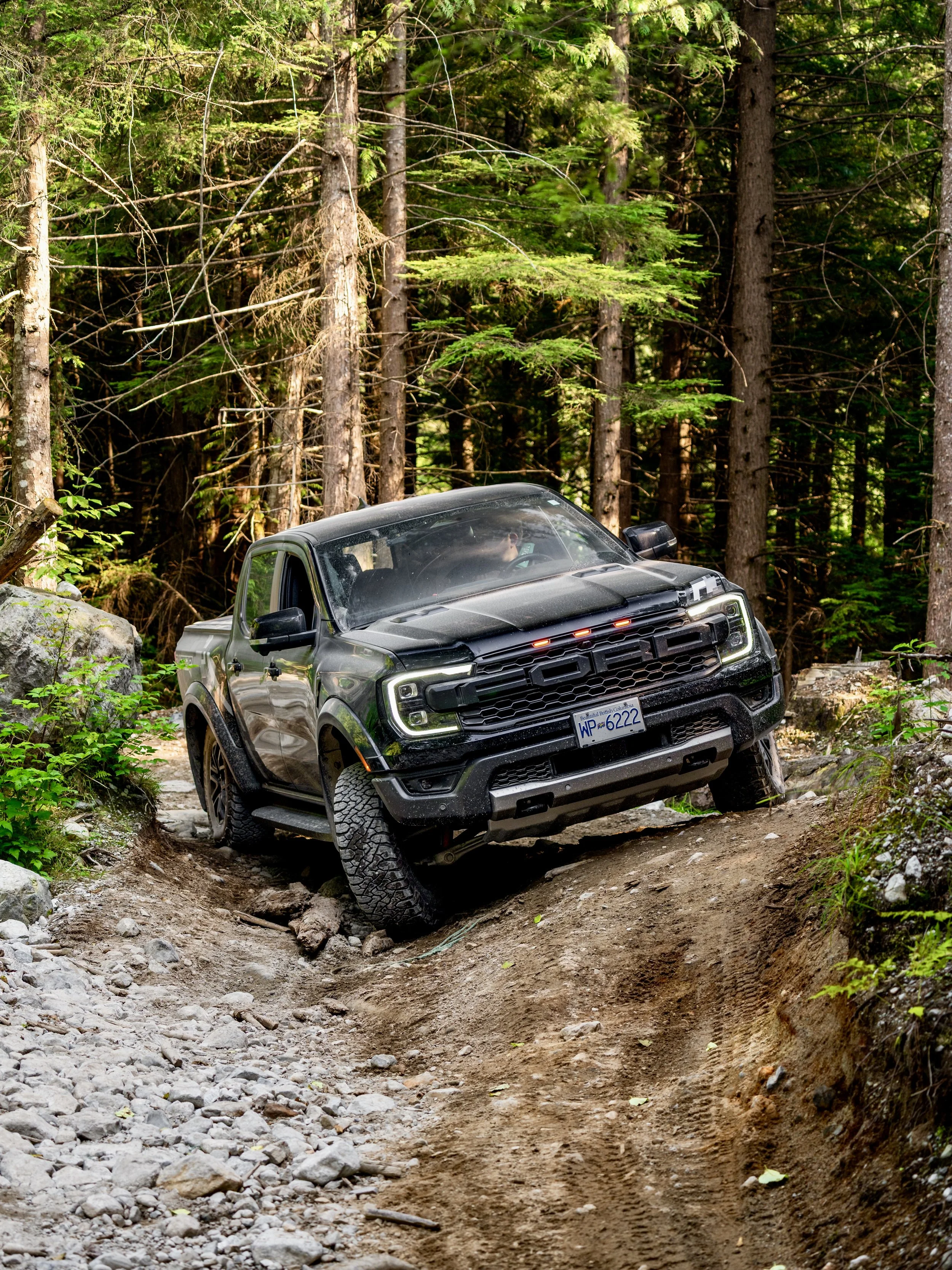 Ford Ranger Raptor on Offroad Trail