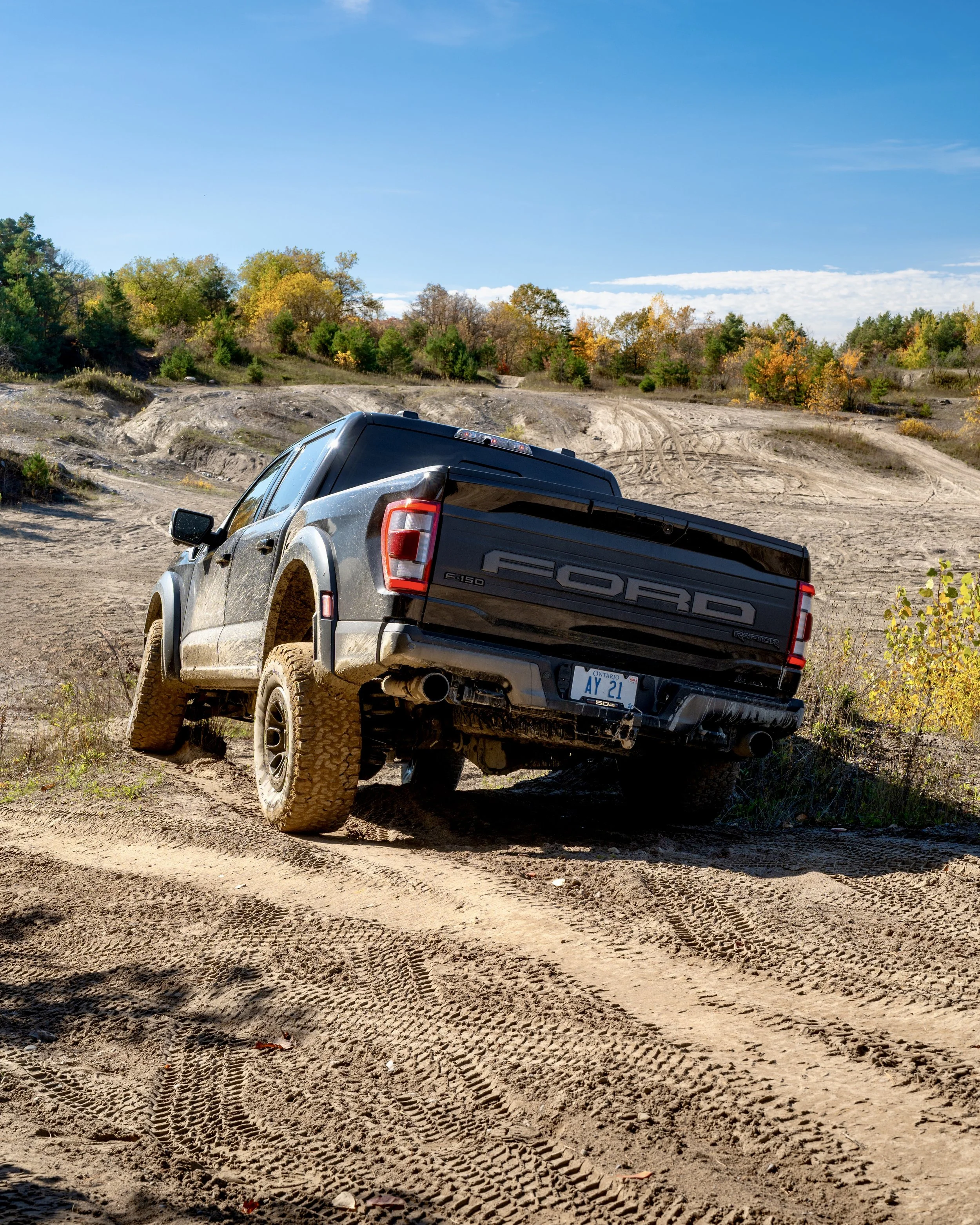 Rock crawling with Ford F-150 Raptor