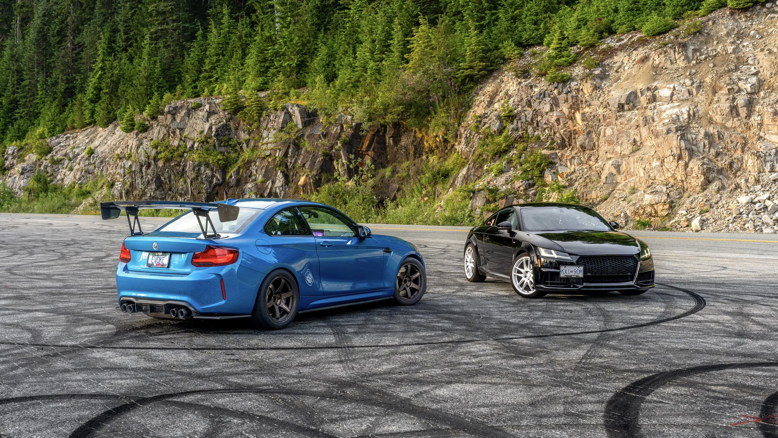 His and Hers Race Cars