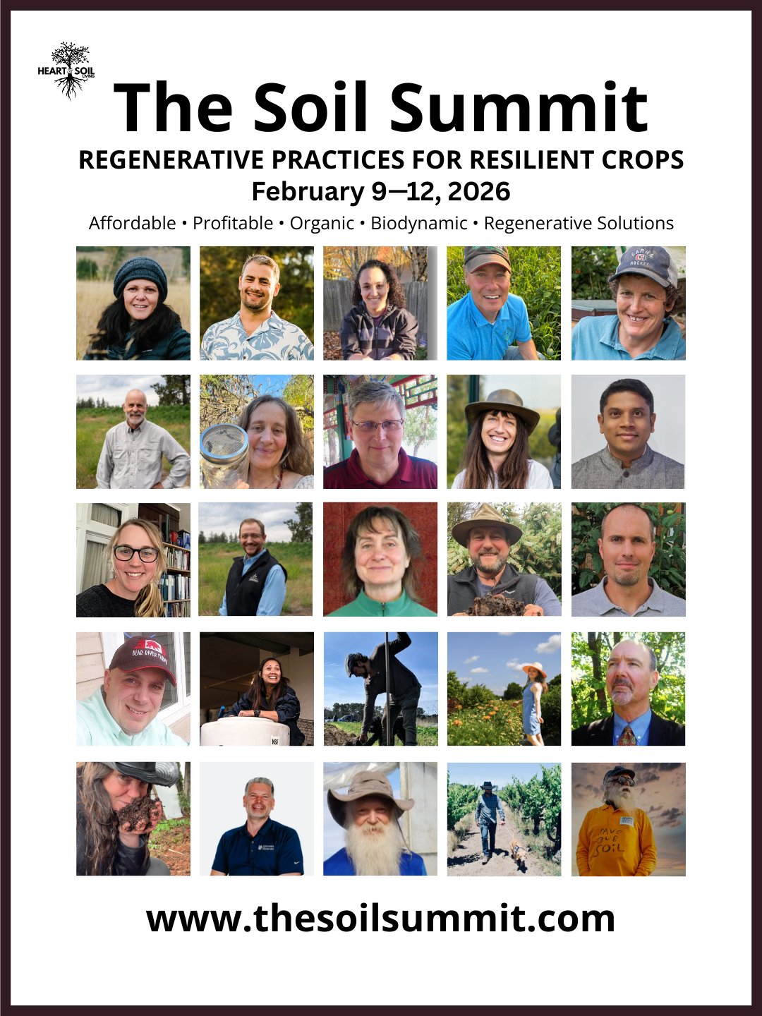 The Soil Summit 2026 - Heart & Soil 