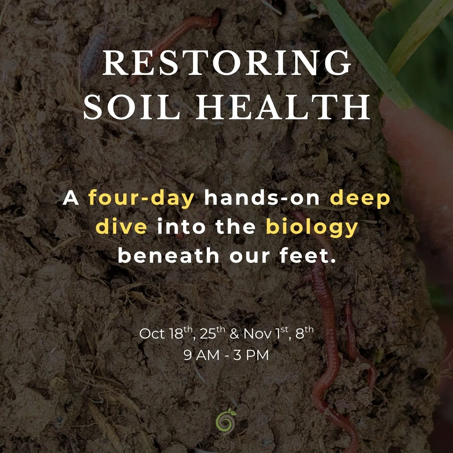 Restoring Soil Health • Session 01