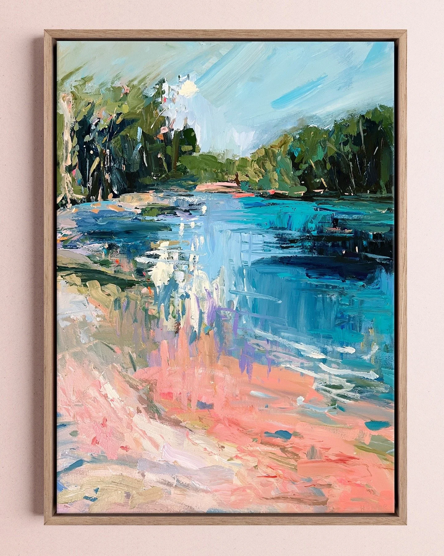 &quot;Running to Stand Still&quot; &amp; now is your time to make an offer!

If you missed the latest @artbidau auction 'Surface Tension' like I did 🙈 *happy birthday hubs* visit the Artbid link in my bio to make an enquiry before this piece disappe