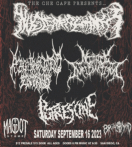 Nuclear Remains @ CHE CAFE
