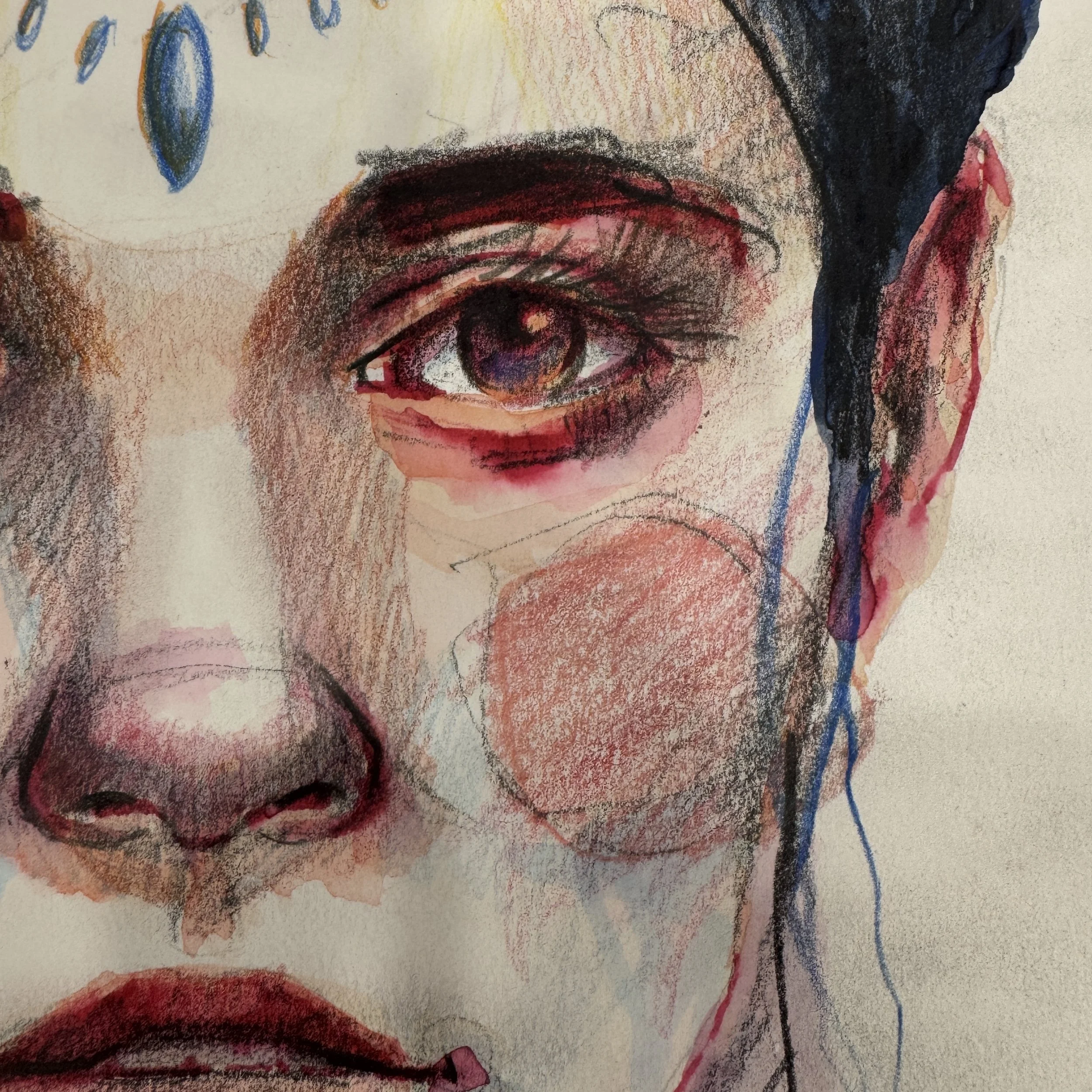 TUESDAY MORNINGS / TERM 3 - FOCUS ON FACES with Simone Linehan - 8 weeks