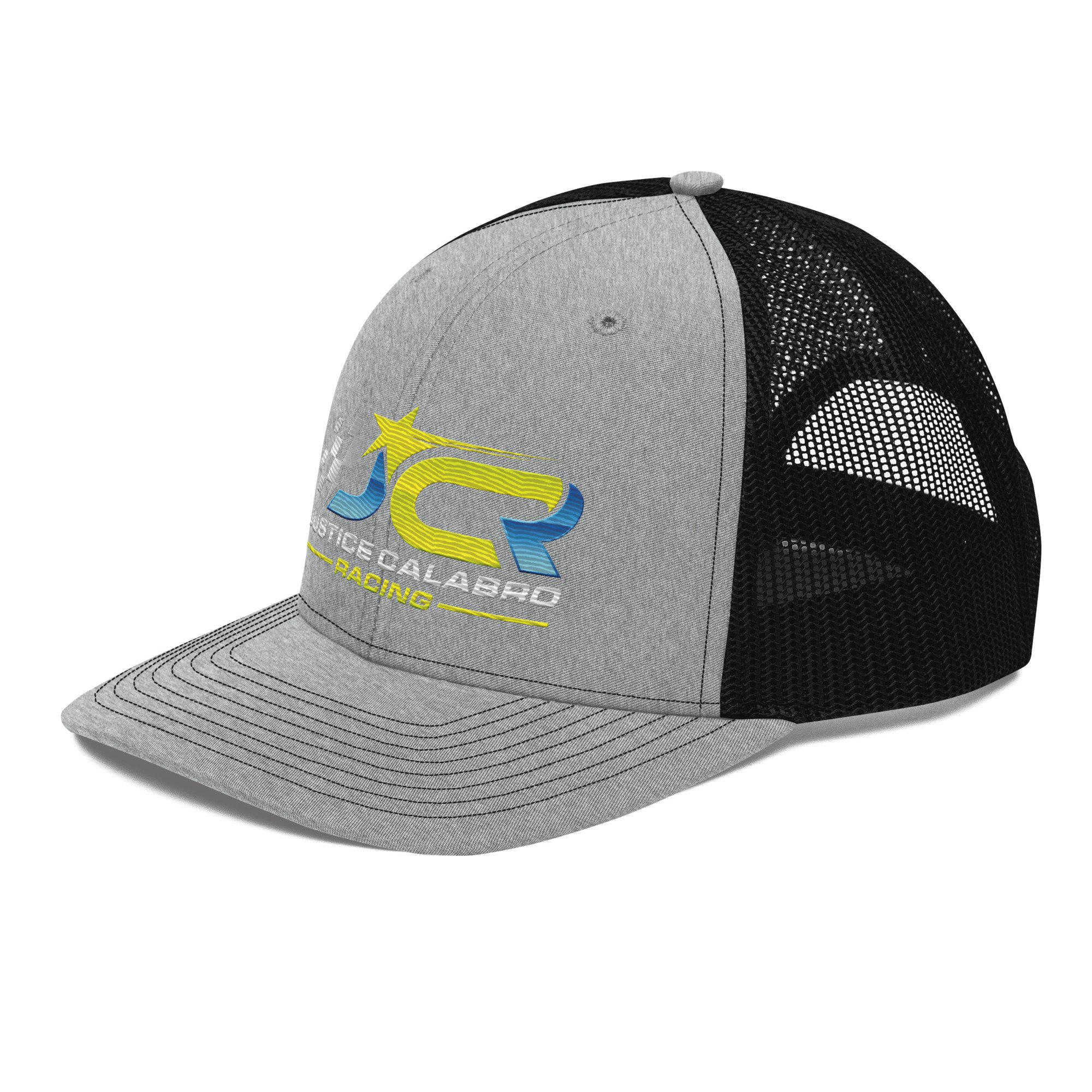 snapback-trucker-cap-heather-grey-black-left-front-64d5a7fcad44b.jpg