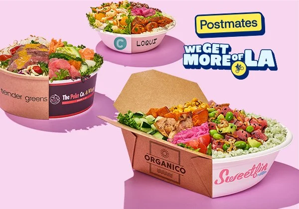 Postmates - 'We Get More of LA'