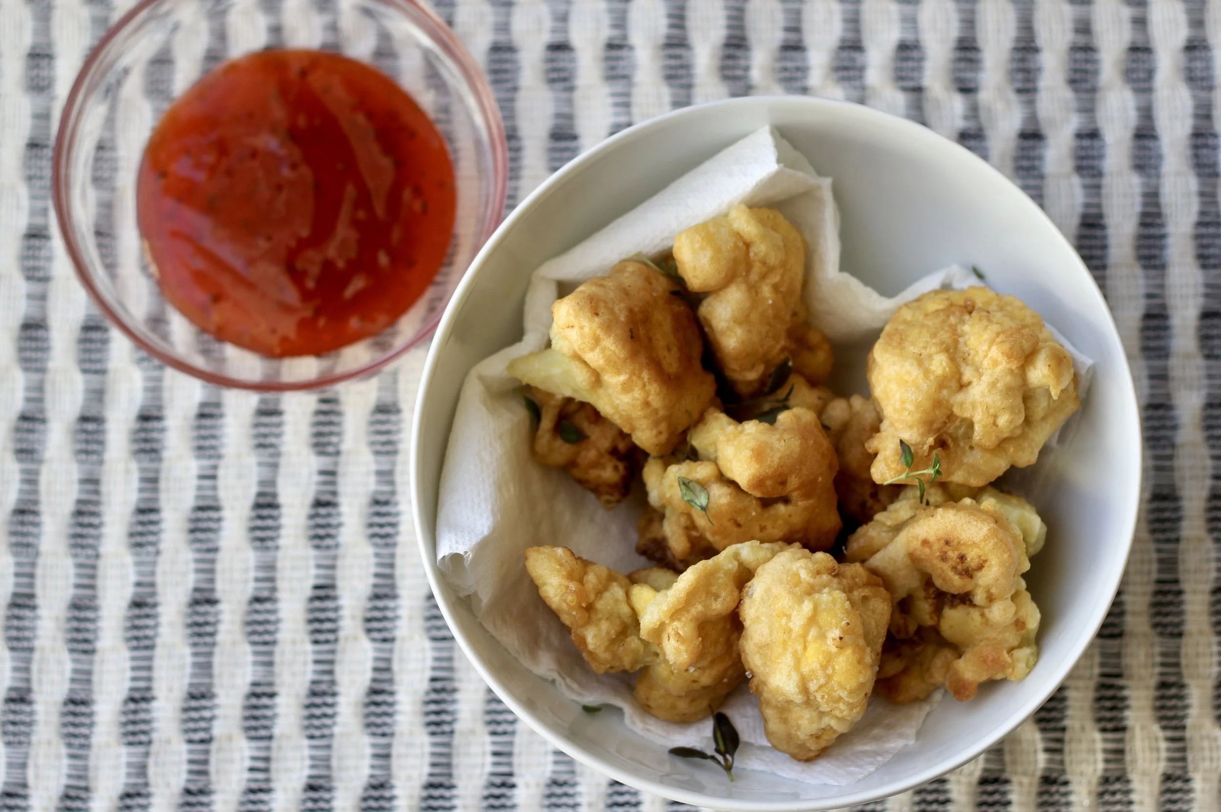 Gluten Free Crunchy Cauliflower Nuggets