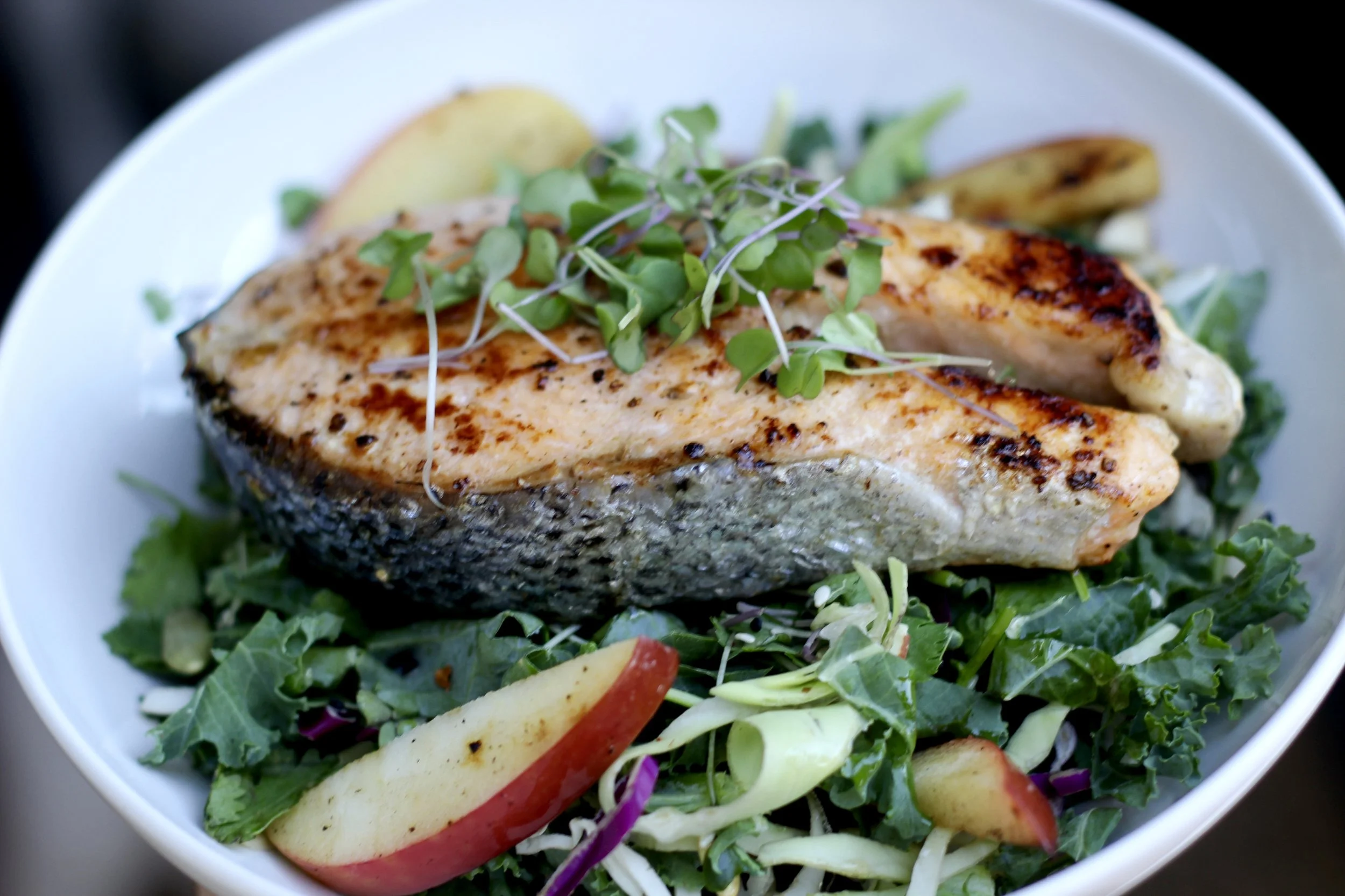 Salmon Kale Salad
