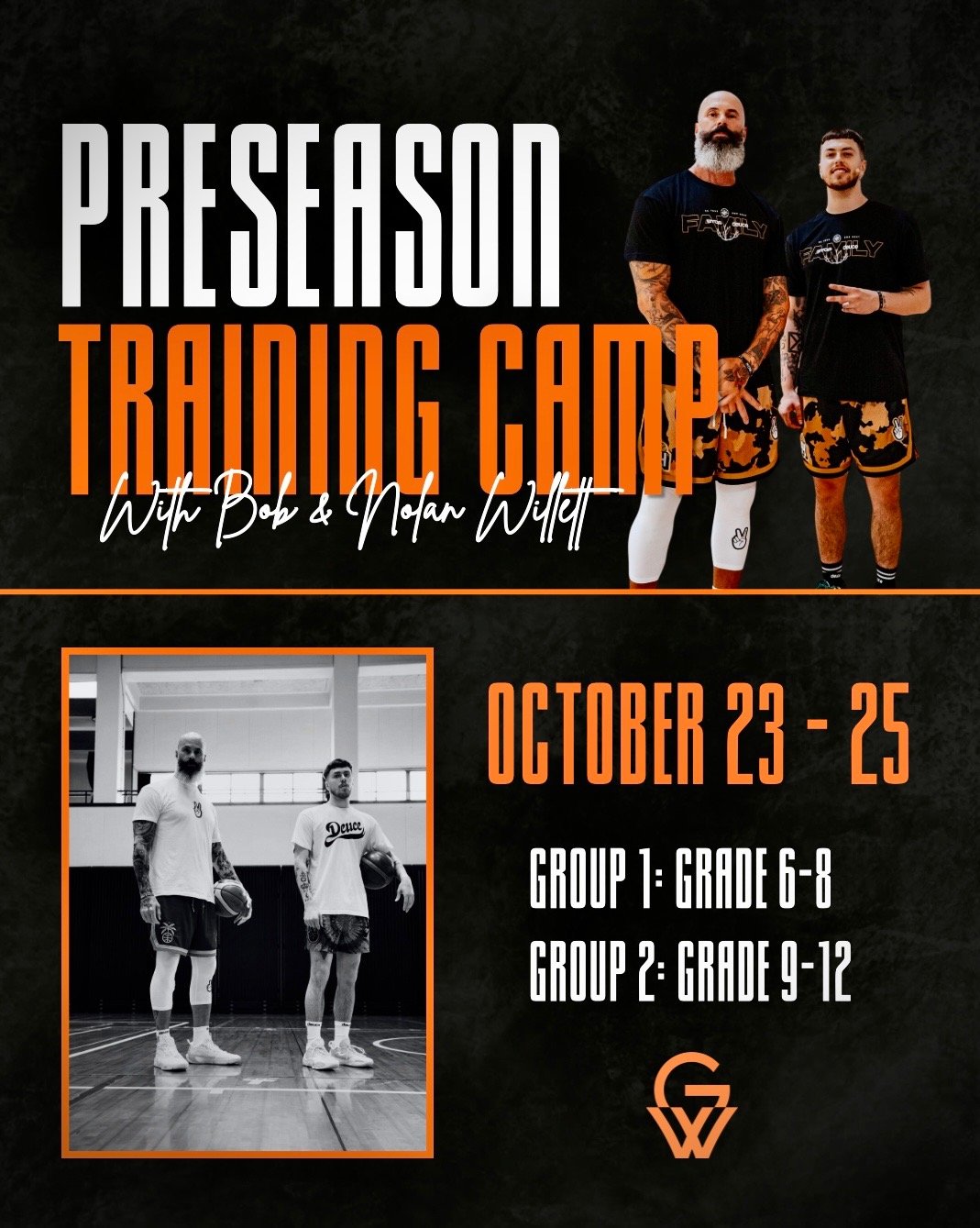Willett Preseason Training Camp Grade 6-8