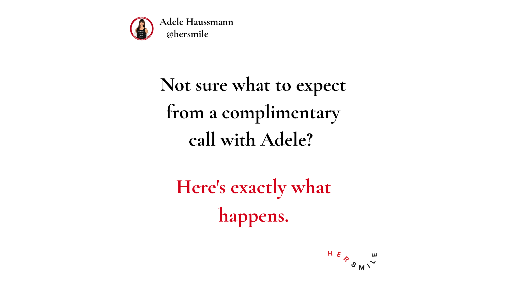 What Happens When You Book An Empowerment Call With Adele?