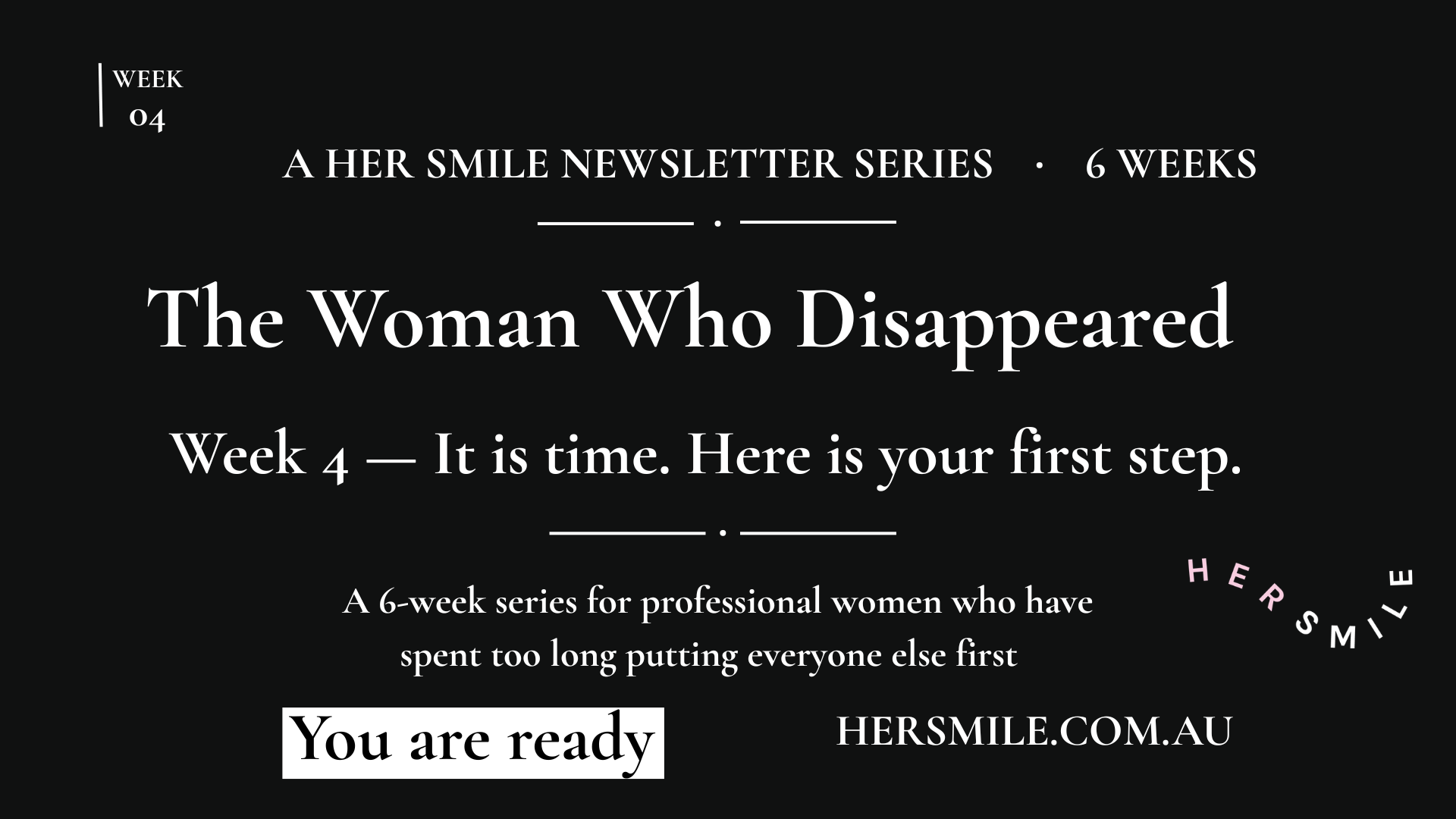 You have been waiting for the right time. I need to tell you something.