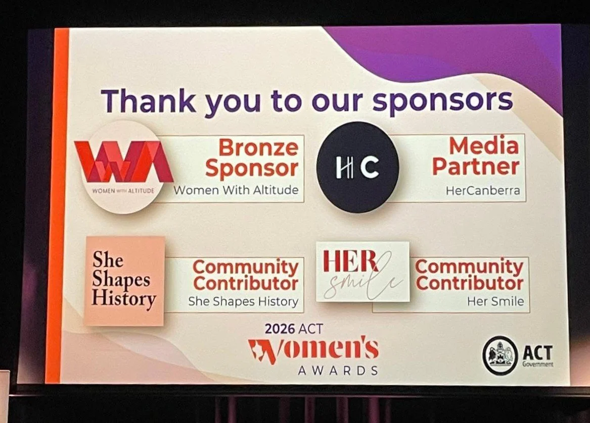 Her Smile Proudly Sponsors the 2026 ACT Women's Awards, For the Fourth Year Running
