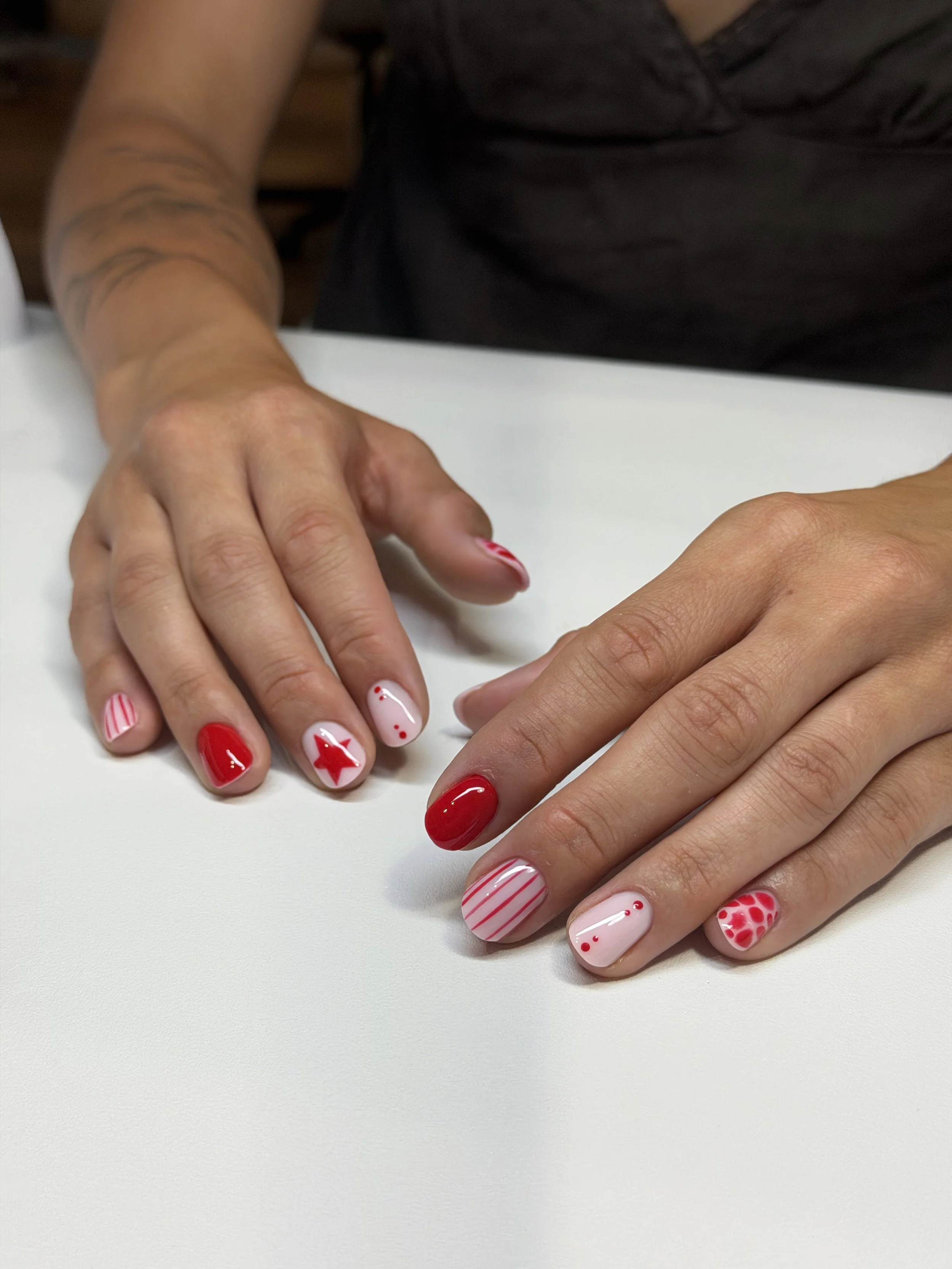 Beautiful nail art from Mila at Nashly Nails Salon in Denver