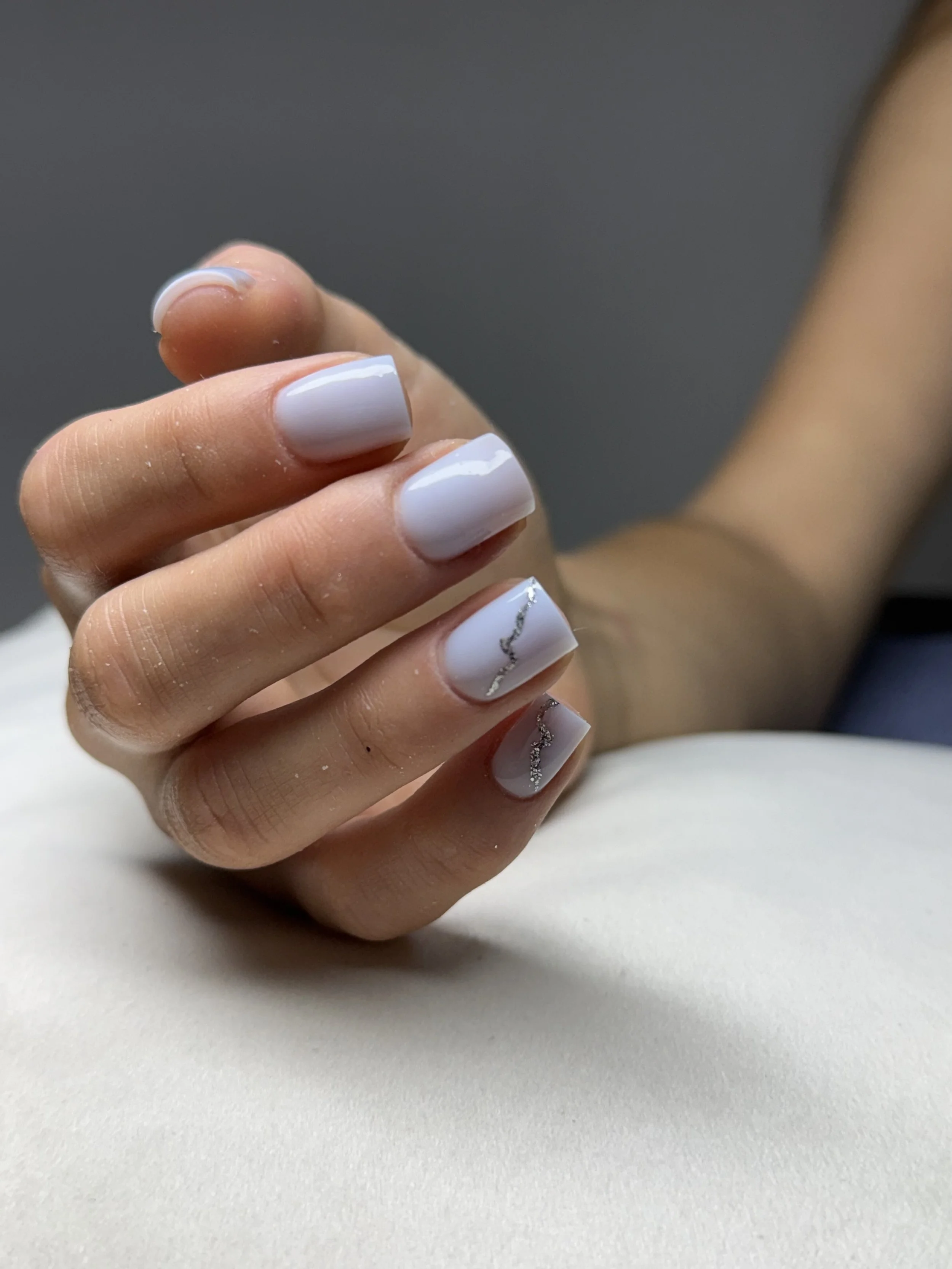 Gel nail art manicure in Denver at NashlyNails