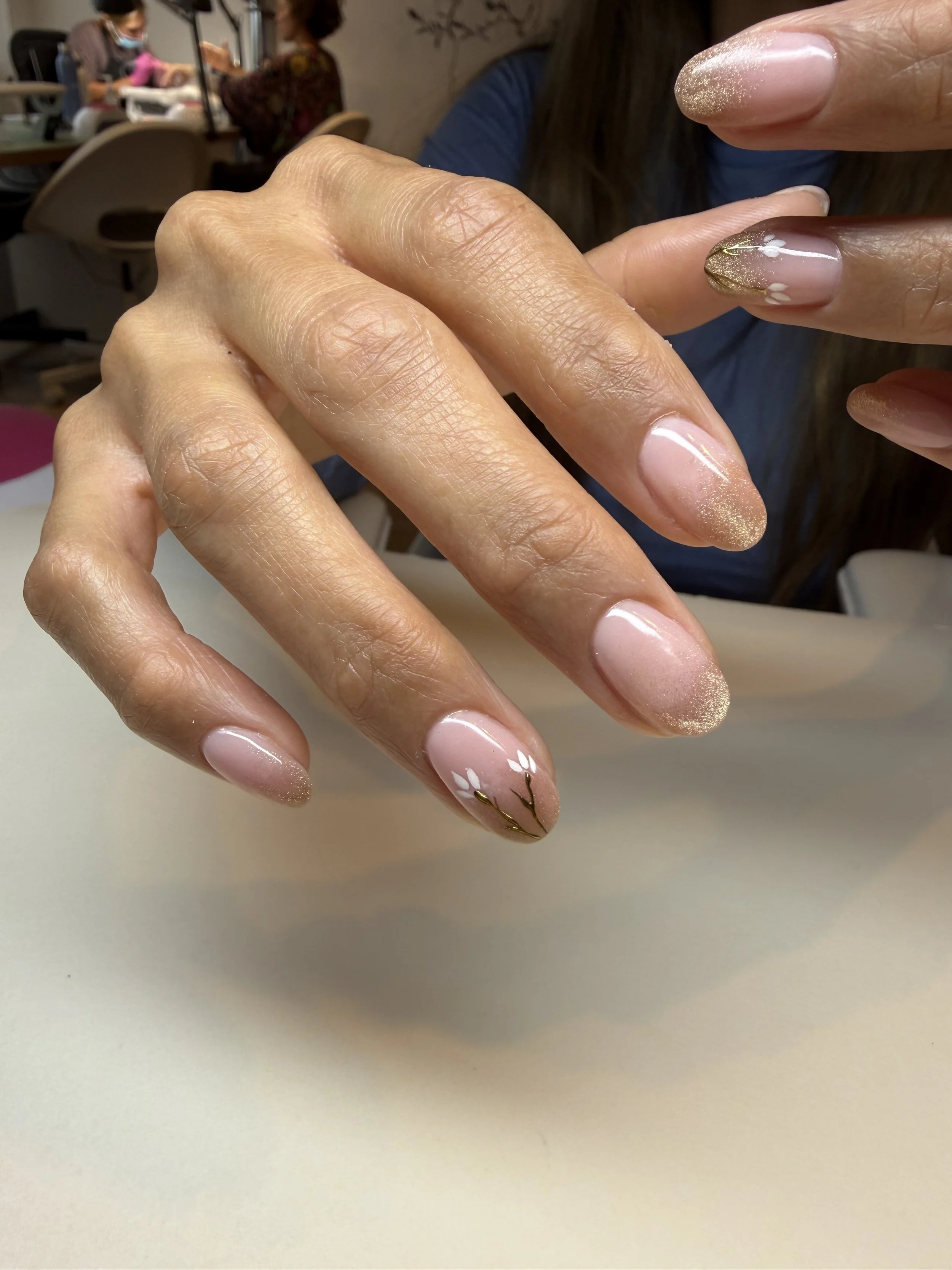 Best hard gel manicure in Denver by Mila