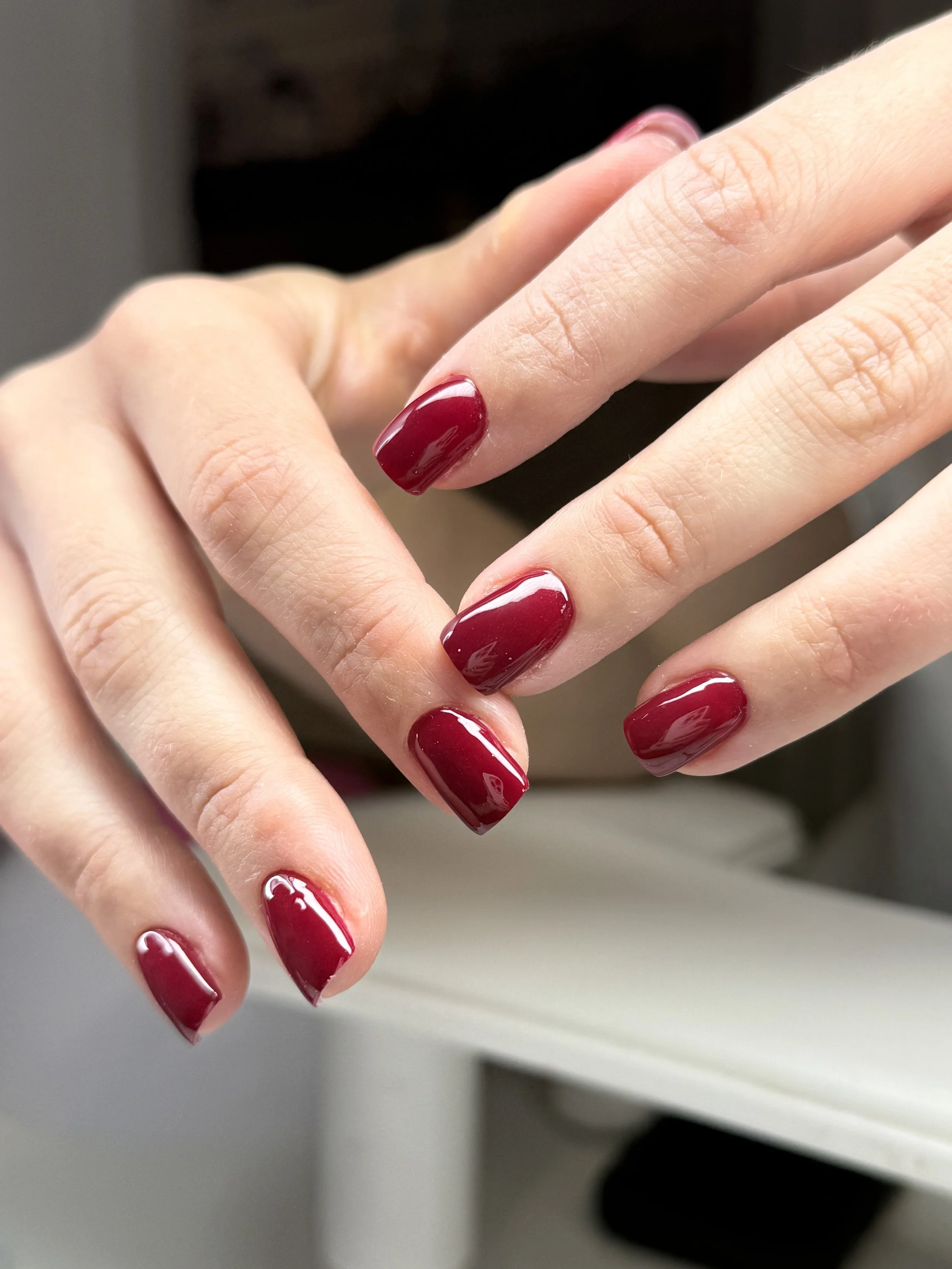 Very clean precise cuticle work from Mila at Nashly Nails