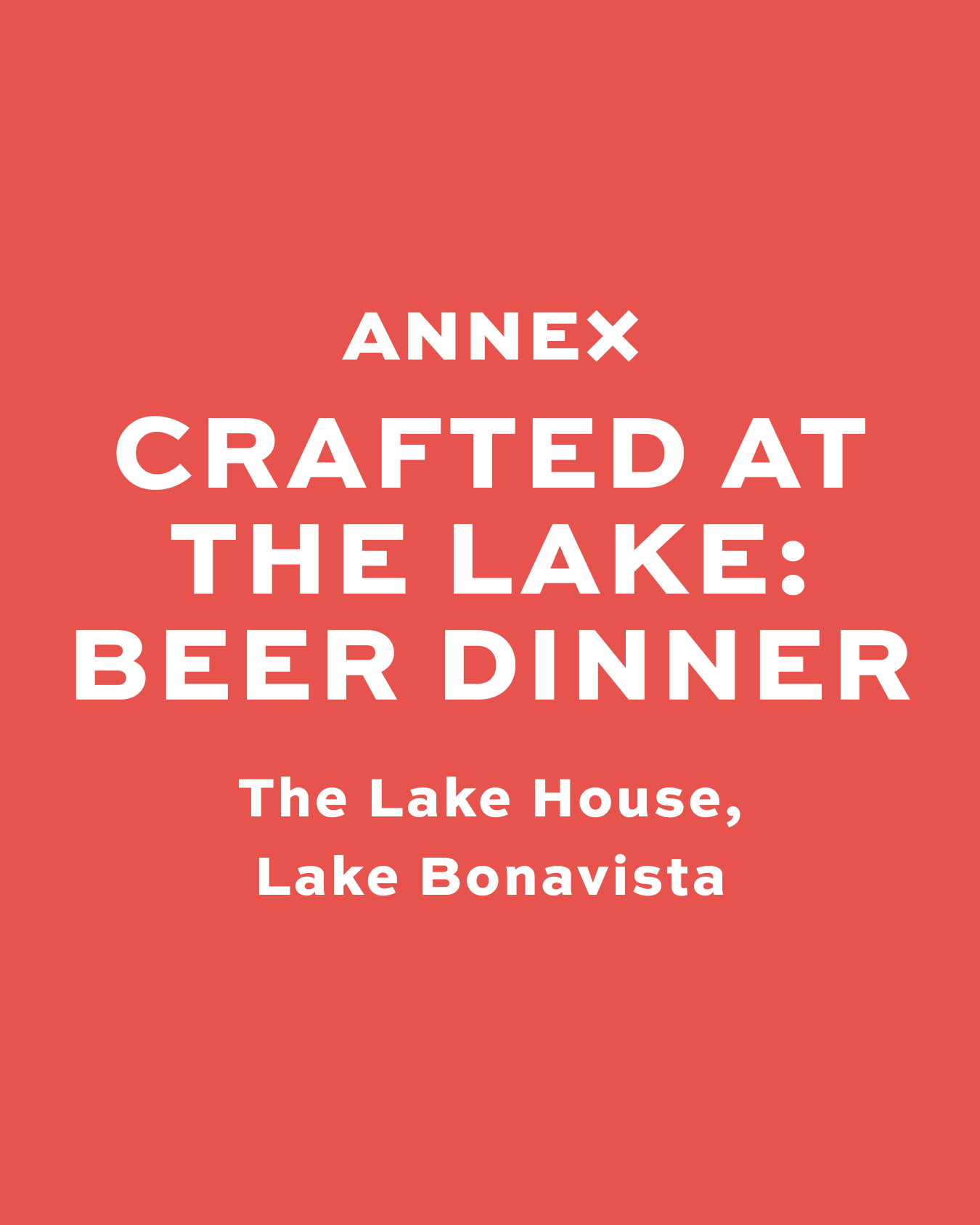 ANNEX ALES x ESTablishment BEER DINNER