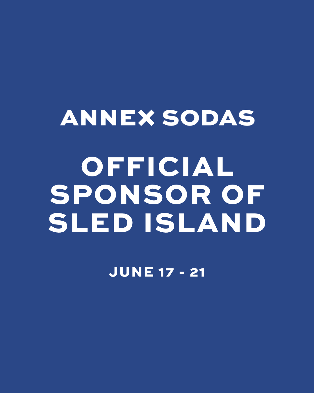 Official Sponsor of Sled Island