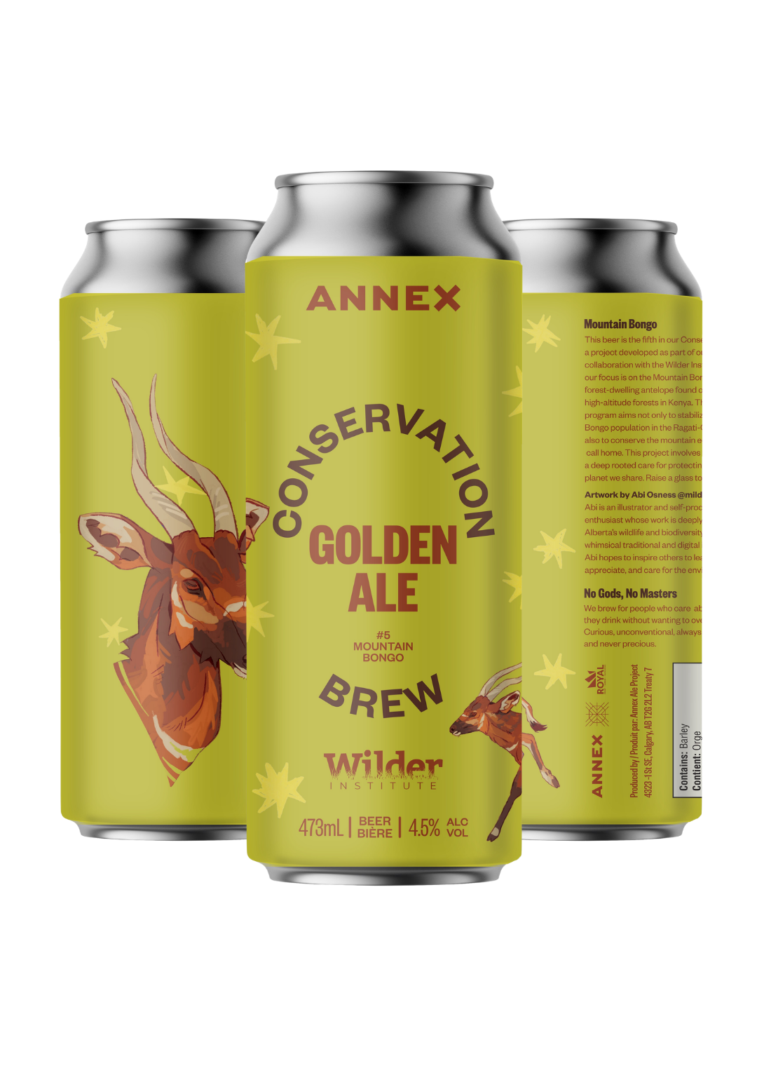 Conservation Brew: Mountain Bongo | Golden Ale