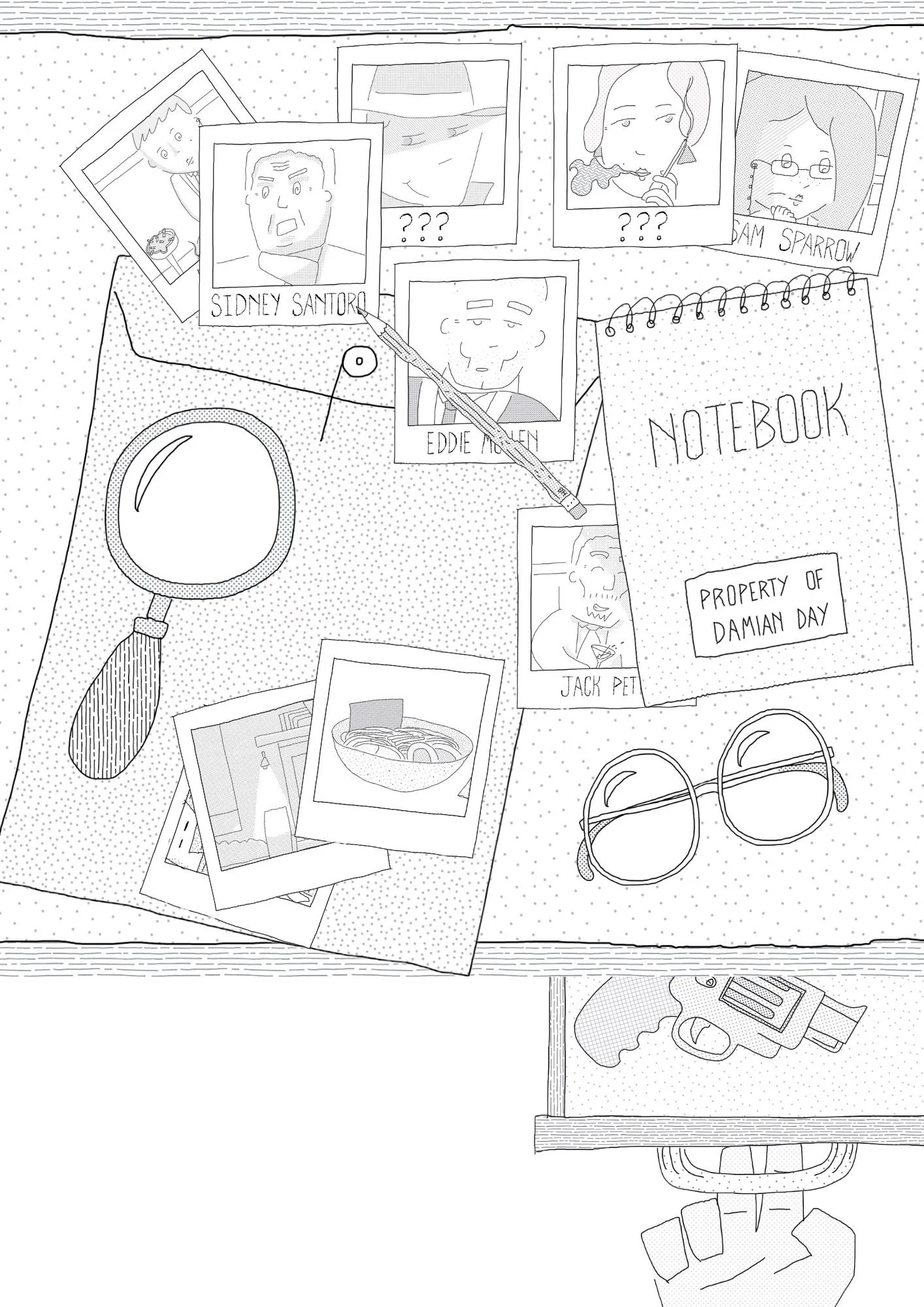 Hiragana Noir Supplementary Booklet