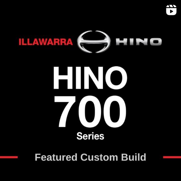 Illawarra Hino Featured Truck Social Ad 2022